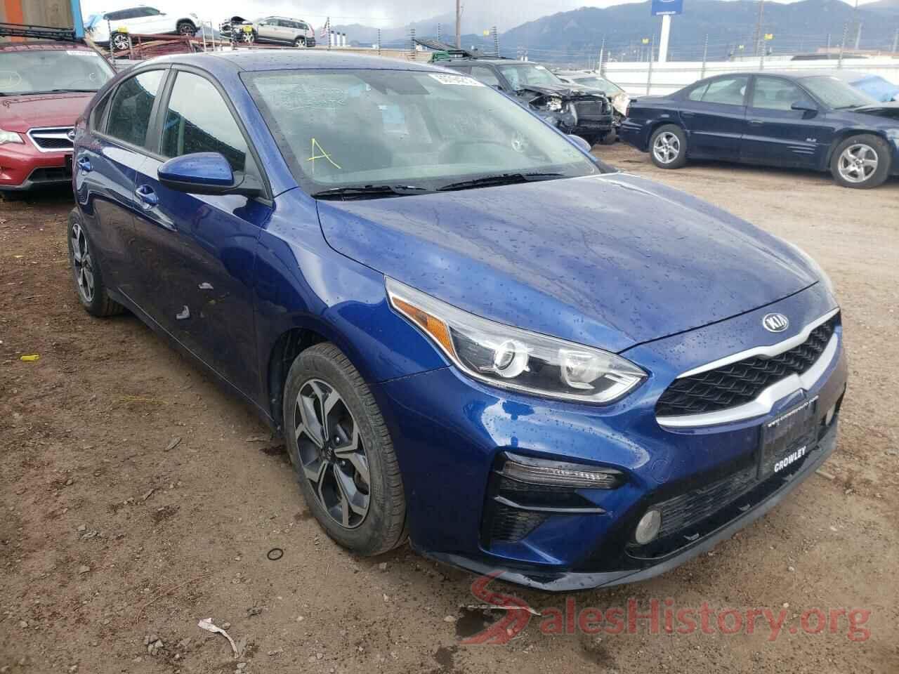 3KPF24AD6LE168279 2020 KIA FORTE