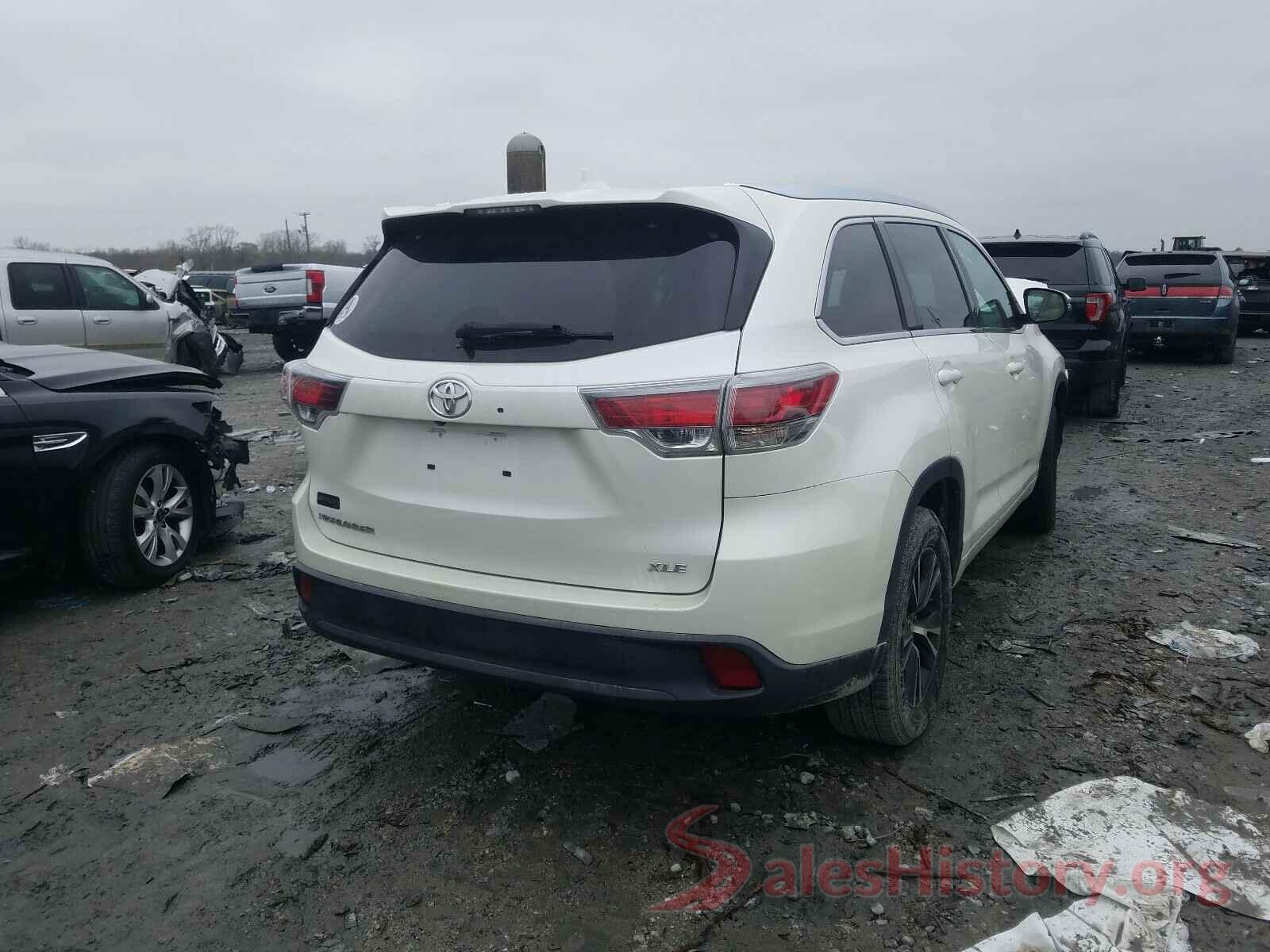 5TDKKRFH3GS122136 2016 TOYOTA HIGHLANDER