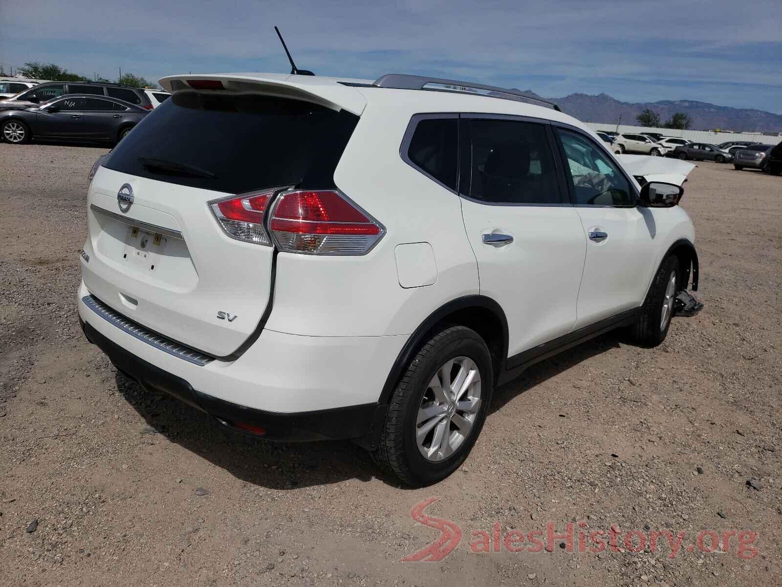 KNMAT2MT8GP617062 2016 NISSAN ROGUE