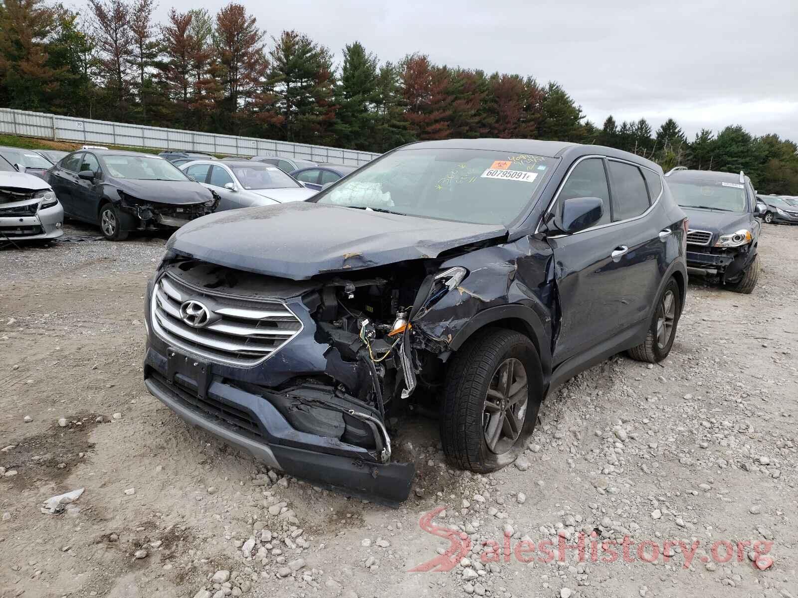 5NMZTDLB5JH085616 2018 HYUNDAI SANTA FE