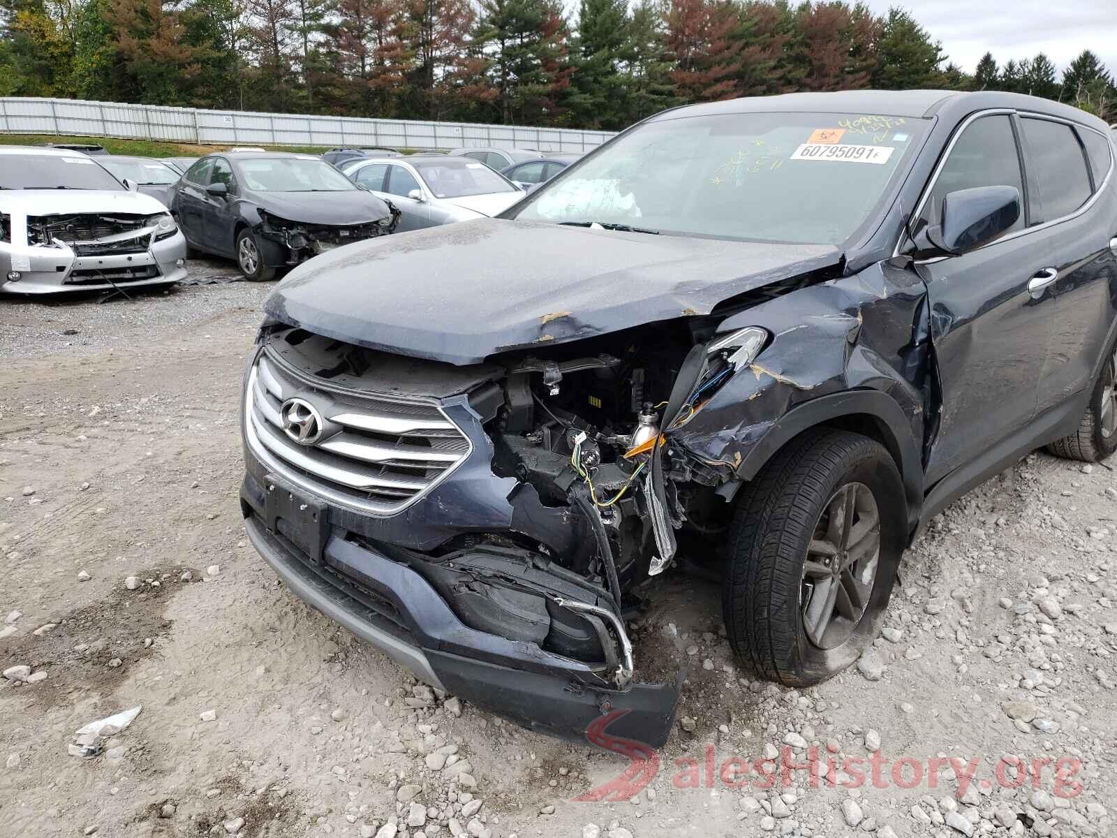 5NMZTDLB5JH085616 2018 HYUNDAI SANTA FE