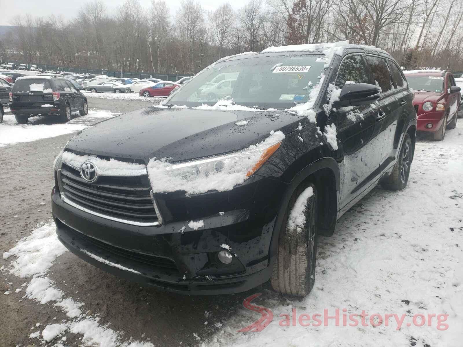 5TDJKRFH1GS236583 2016 TOYOTA HIGHLANDER