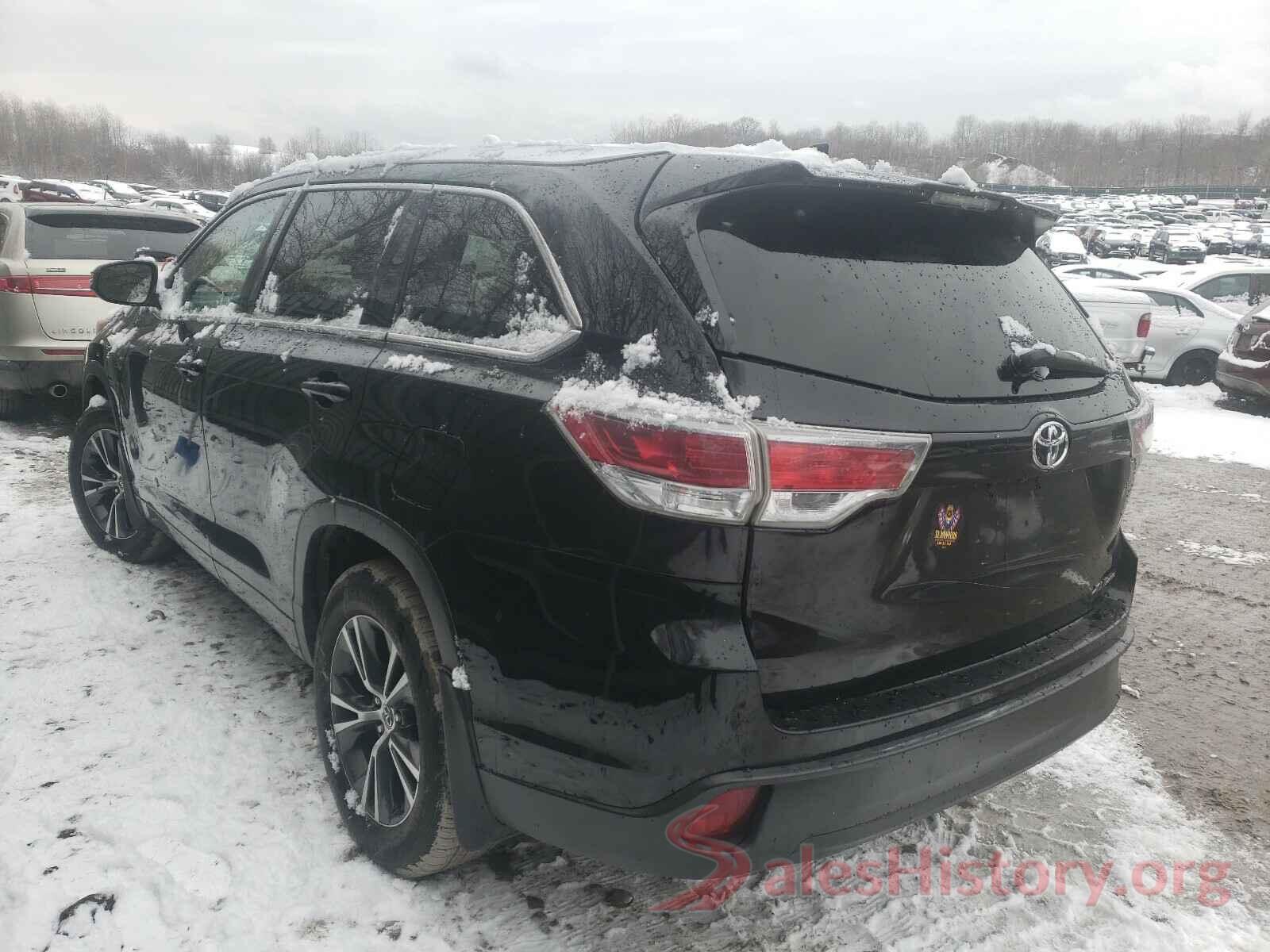 5TDJKRFH1GS236583 2016 TOYOTA HIGHLANDER