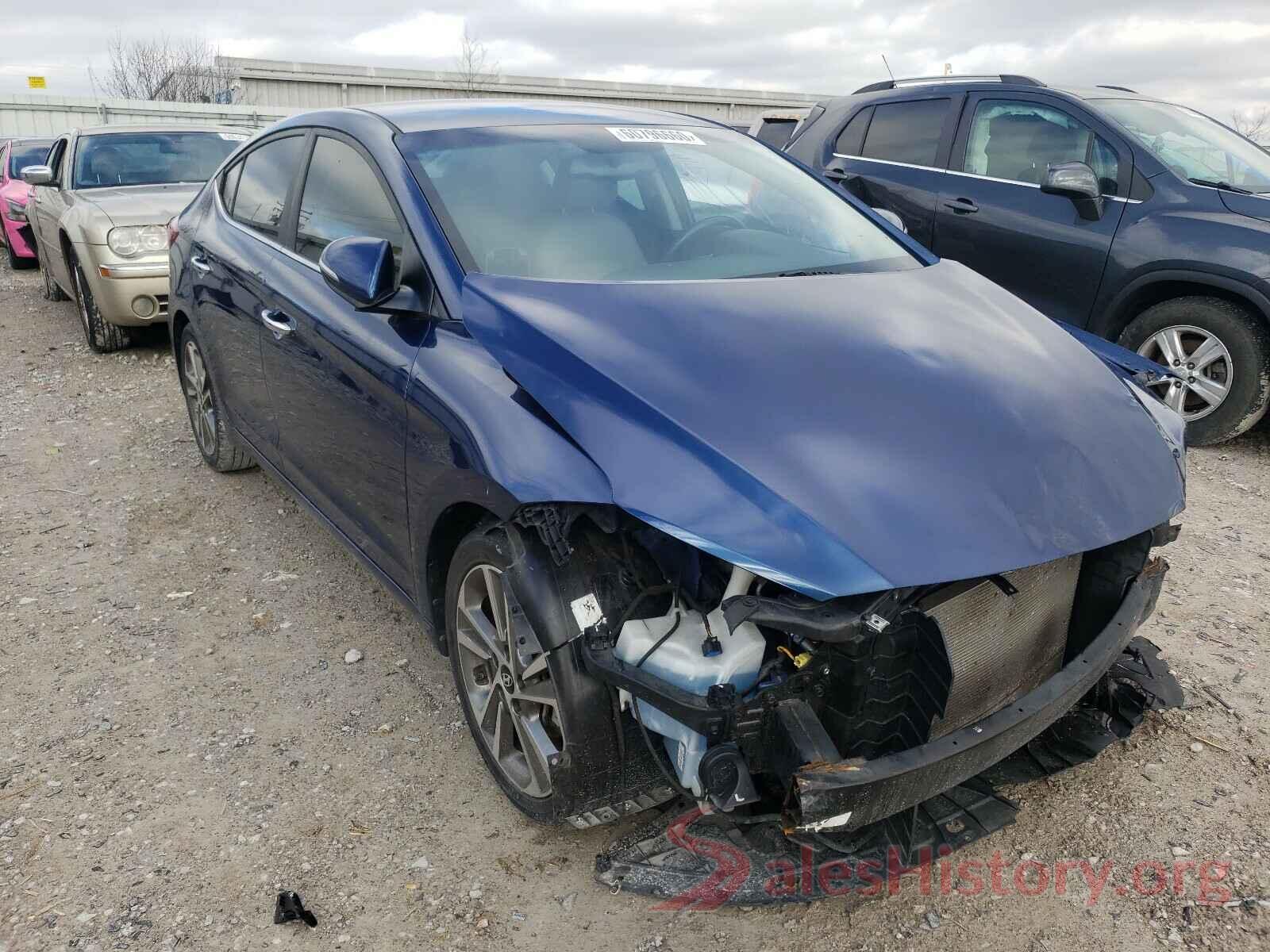 5NPD84LF6HH060087 2017 HYUNDAI ELANTRA