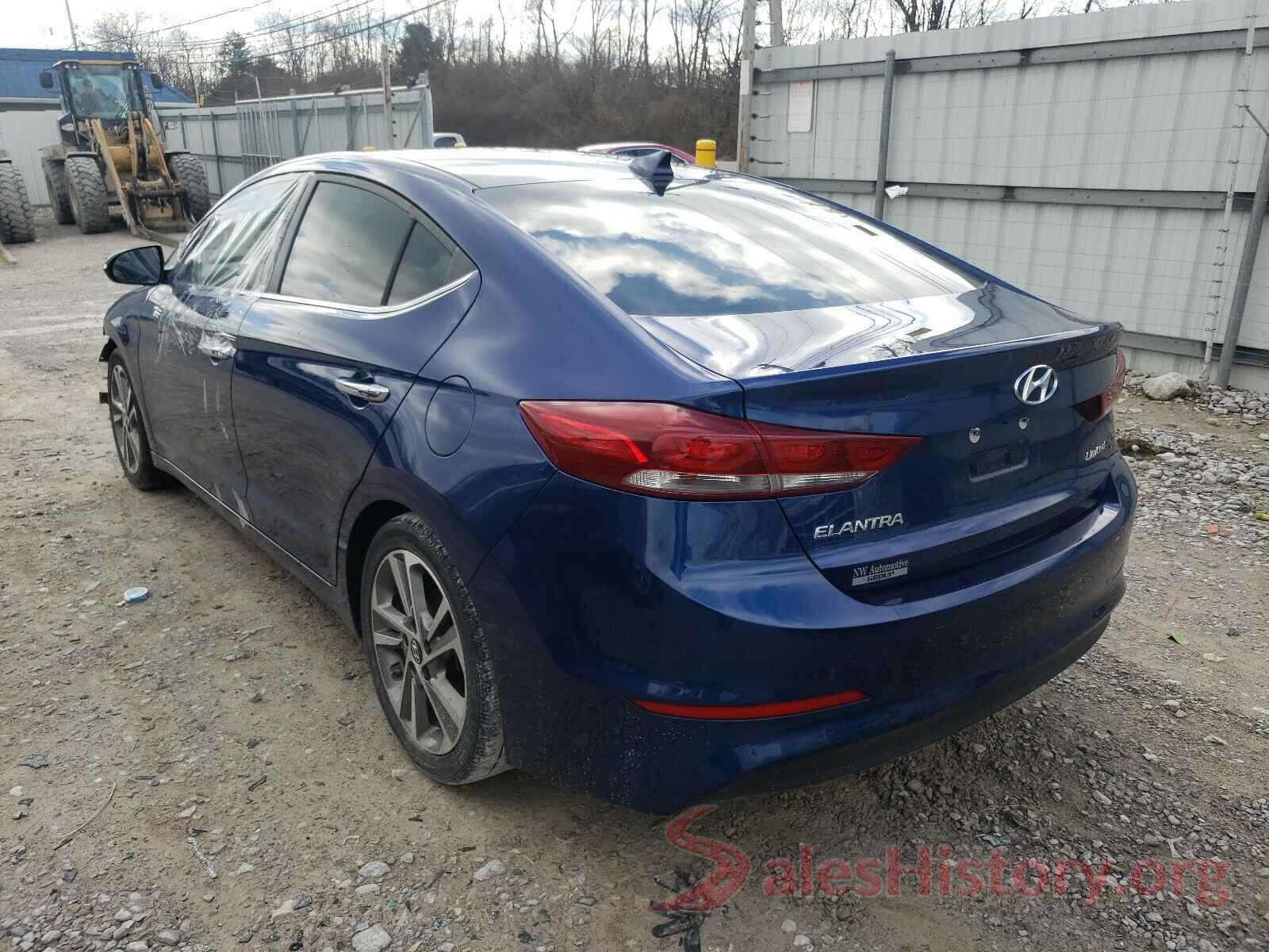 5NPD84LF6HH060087 2017 HYUNDAI ELANTRA