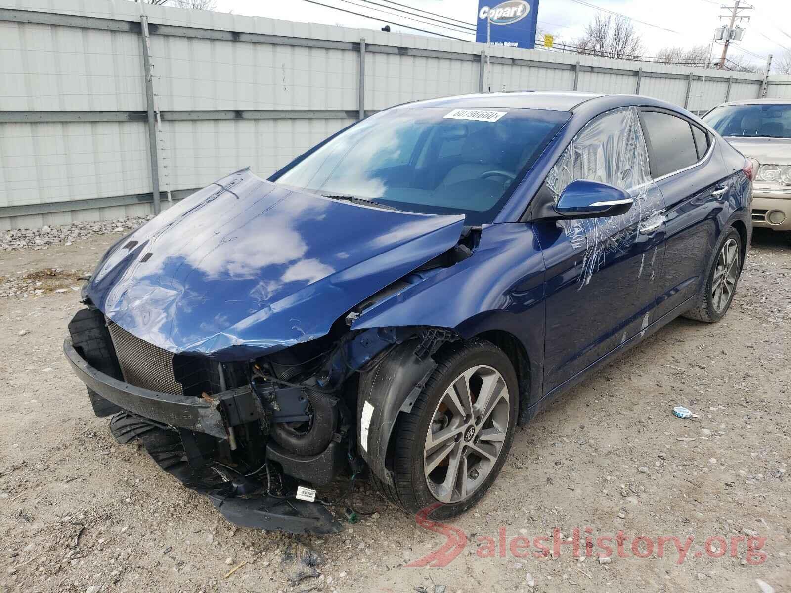 5NPD84LF6HH060087 2017 HYUNDAI ELANTRA