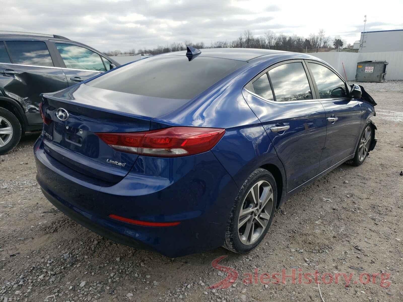 5NPD84LF6HH060087 2017 HYUNDAI ELANTRA