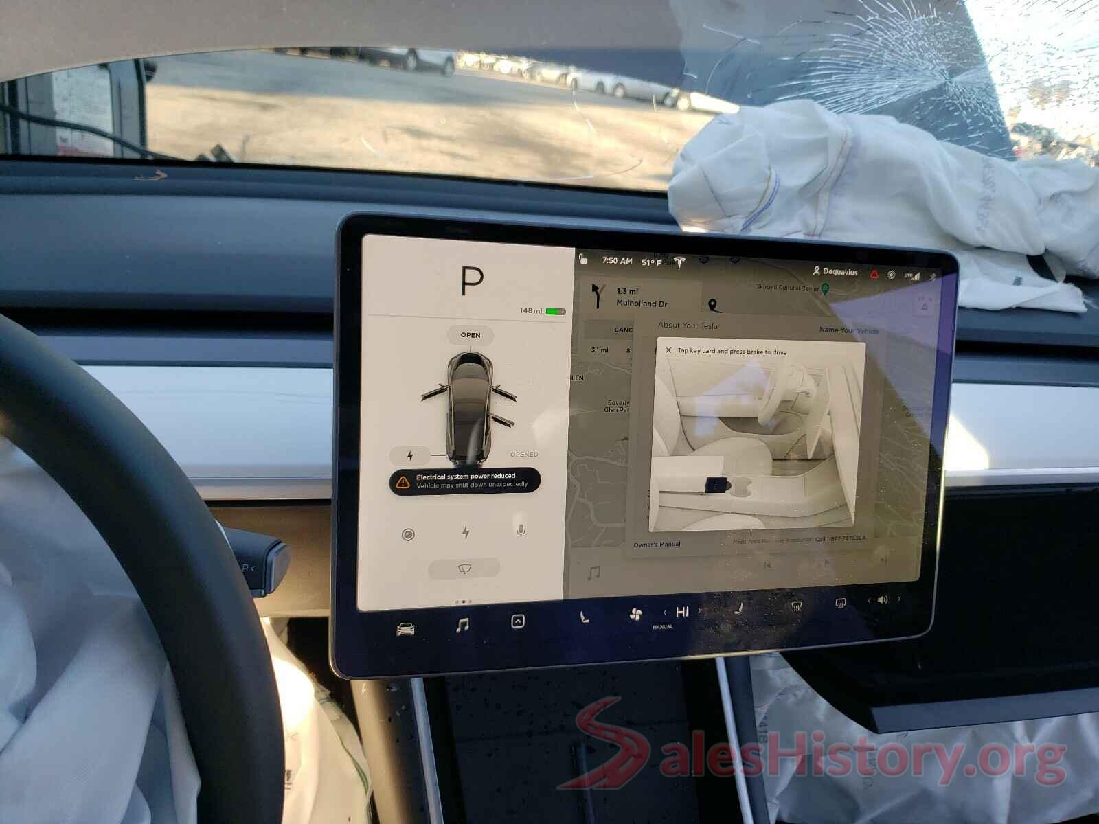 5YJ3E1EA0LF804794 2020 TESLA MODEL 3