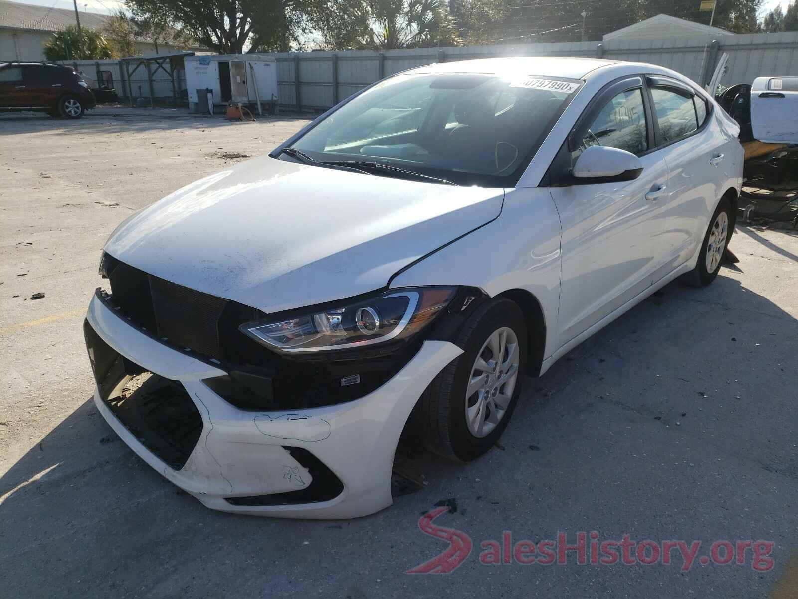 5NPD74LF2HH143843 2017 HYUNDAI ELANTRA