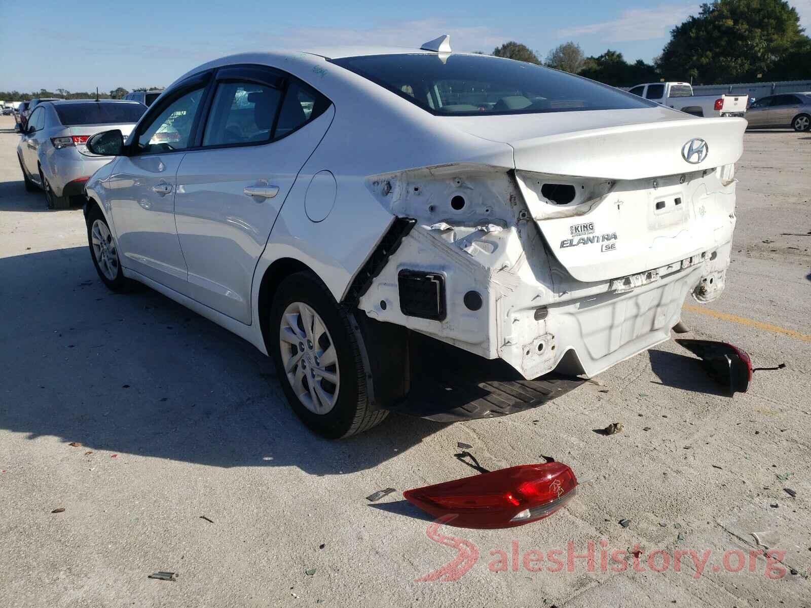 5NPD74LF2HH143843 2017 HYUNDAI ELANTRA