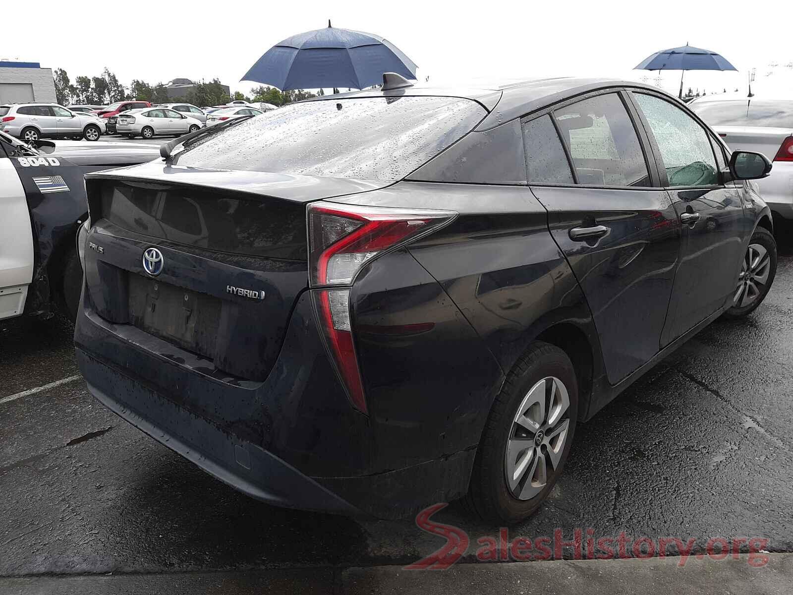 JTDKARFU5G3021701 2016 TOYOTA PRIUS