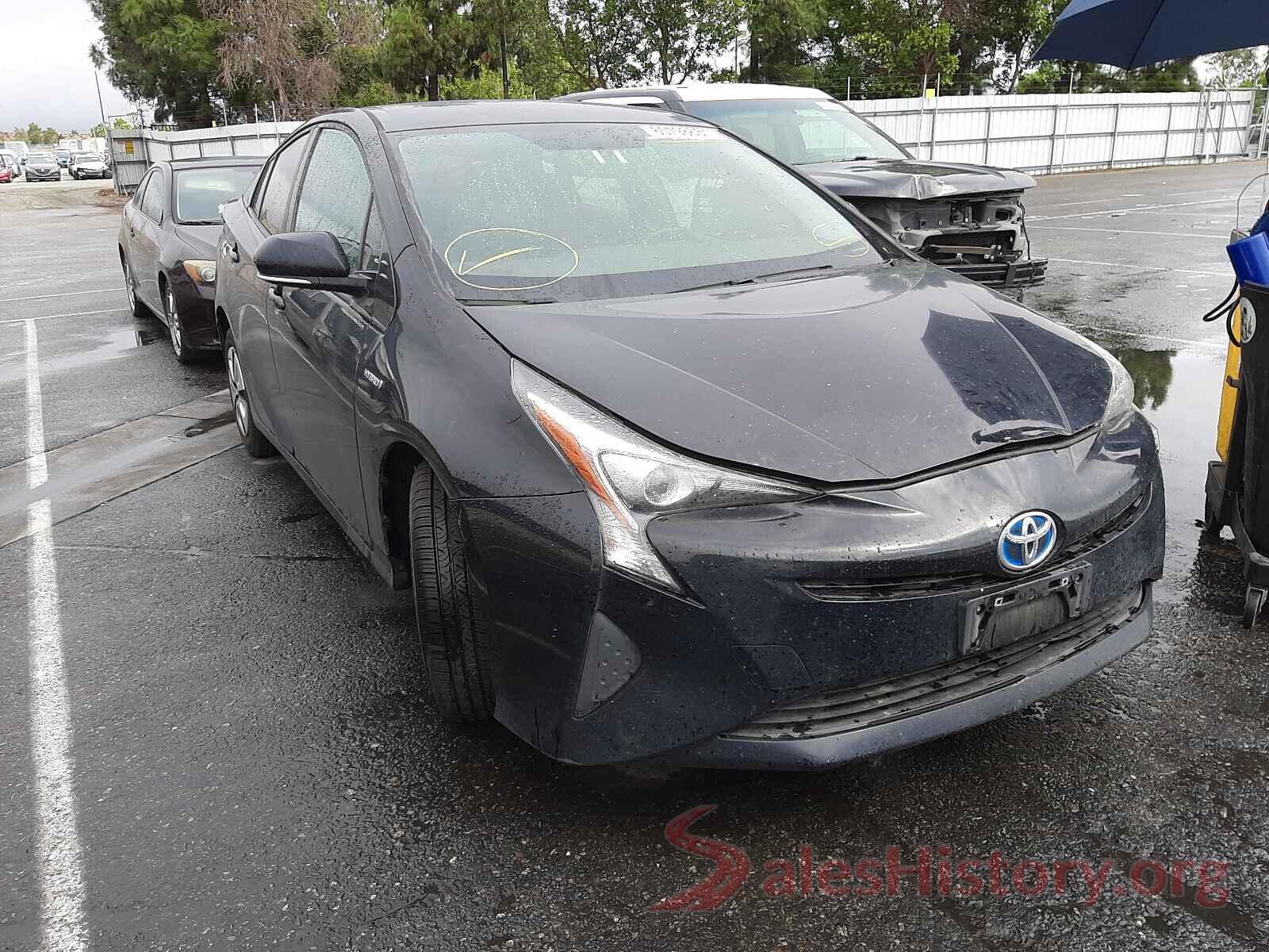 JTDKARFU5G3021701 2016 TOYOTA PRIUS