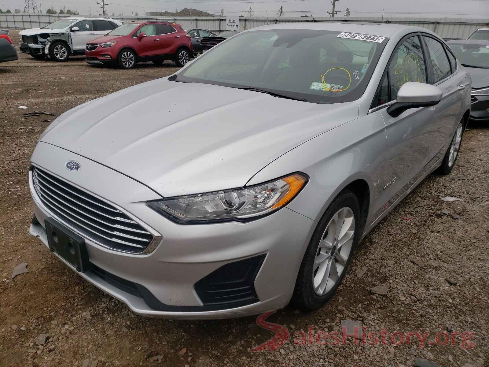 3FA6P0LU5KR262156 2019 FORD FUSION