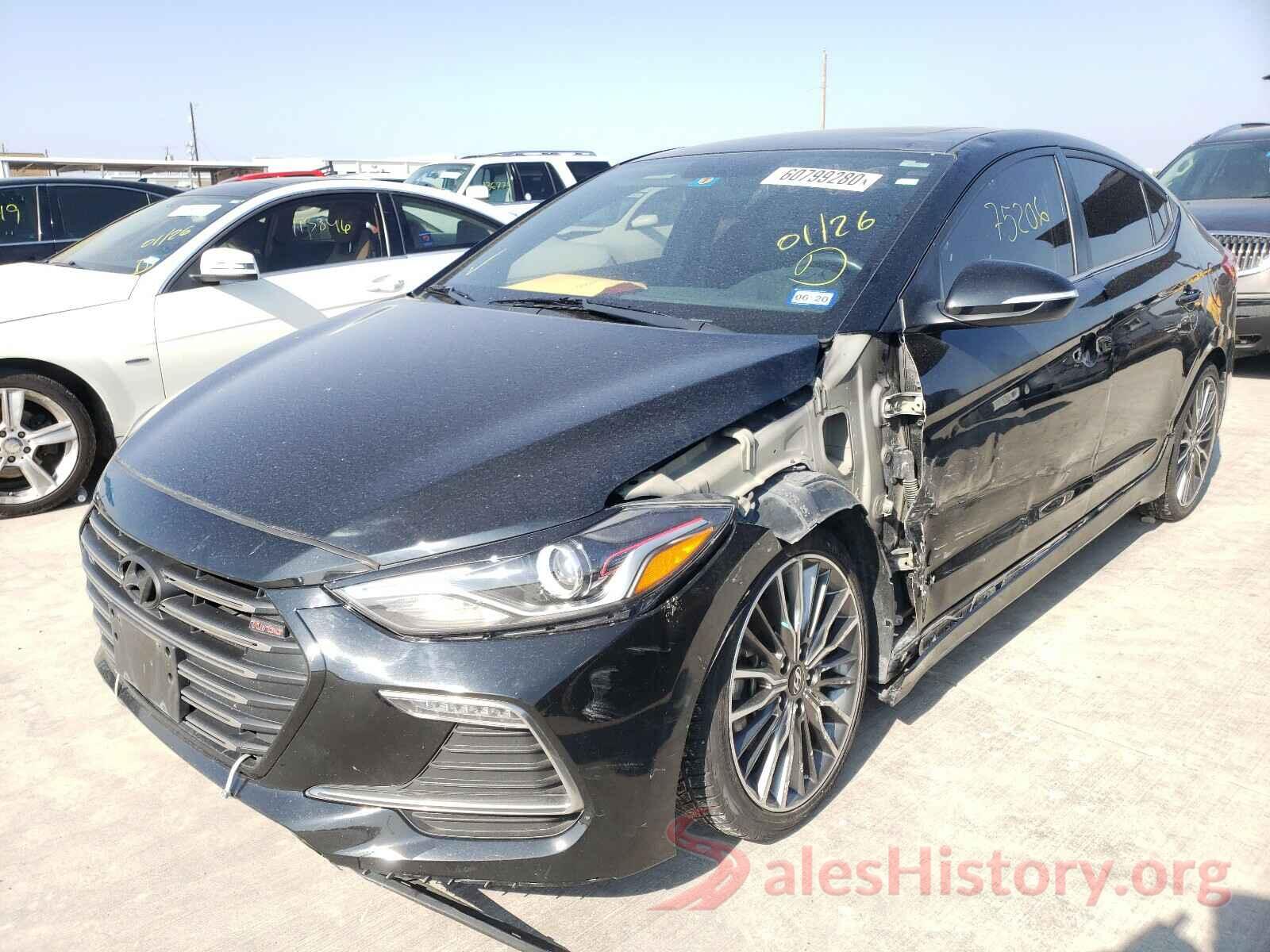 KMHD04LB4HU331072 2017 HYUNDAI ELANTRA