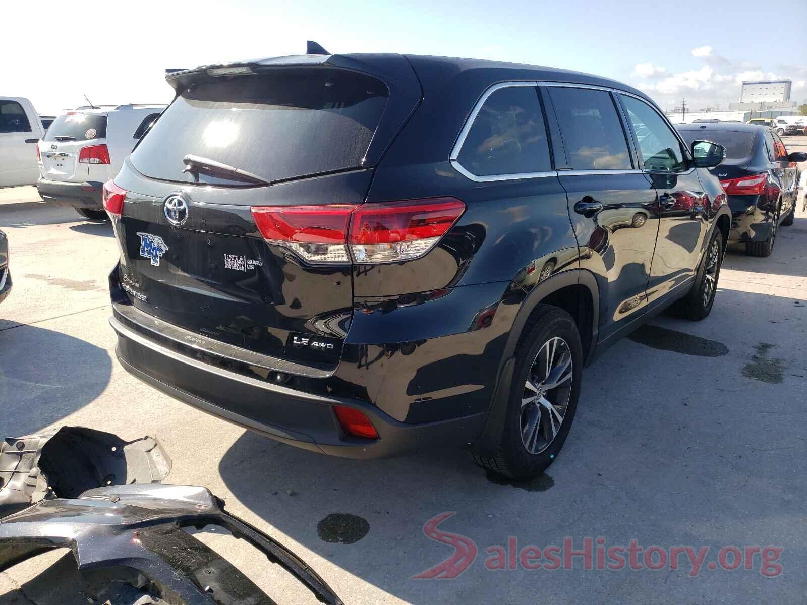 5TDBZRFH5KS727571 2019 TOYOTA HIGHLANDER