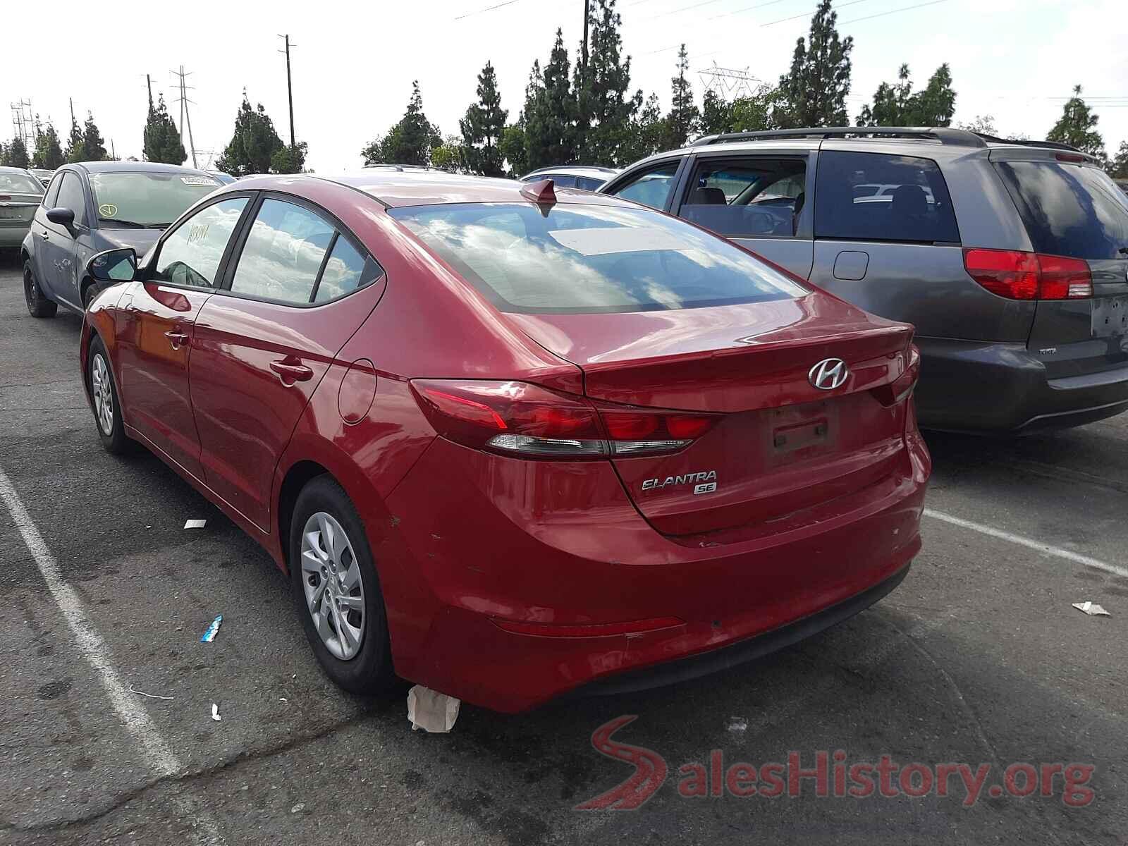 KMHD74LF1HU135234 2017 HYUNDAI ELANTRA