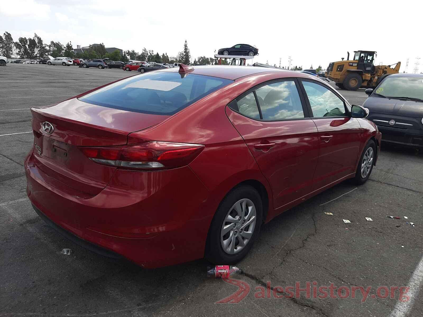 KMHD74LF1HU135234 2017 HYUNDAI ELANTRA