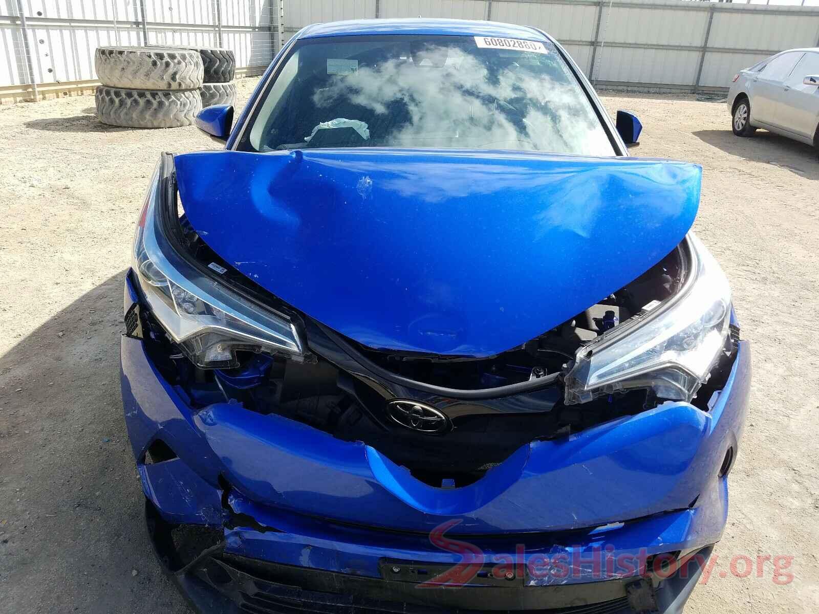 NMTKHMBX2JR052505 2018 TOYOTA C-HR