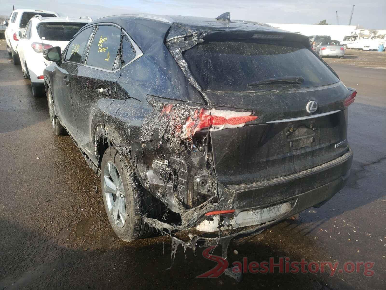 JTJBJRBZ5H2057006 2017 LEXUS NX