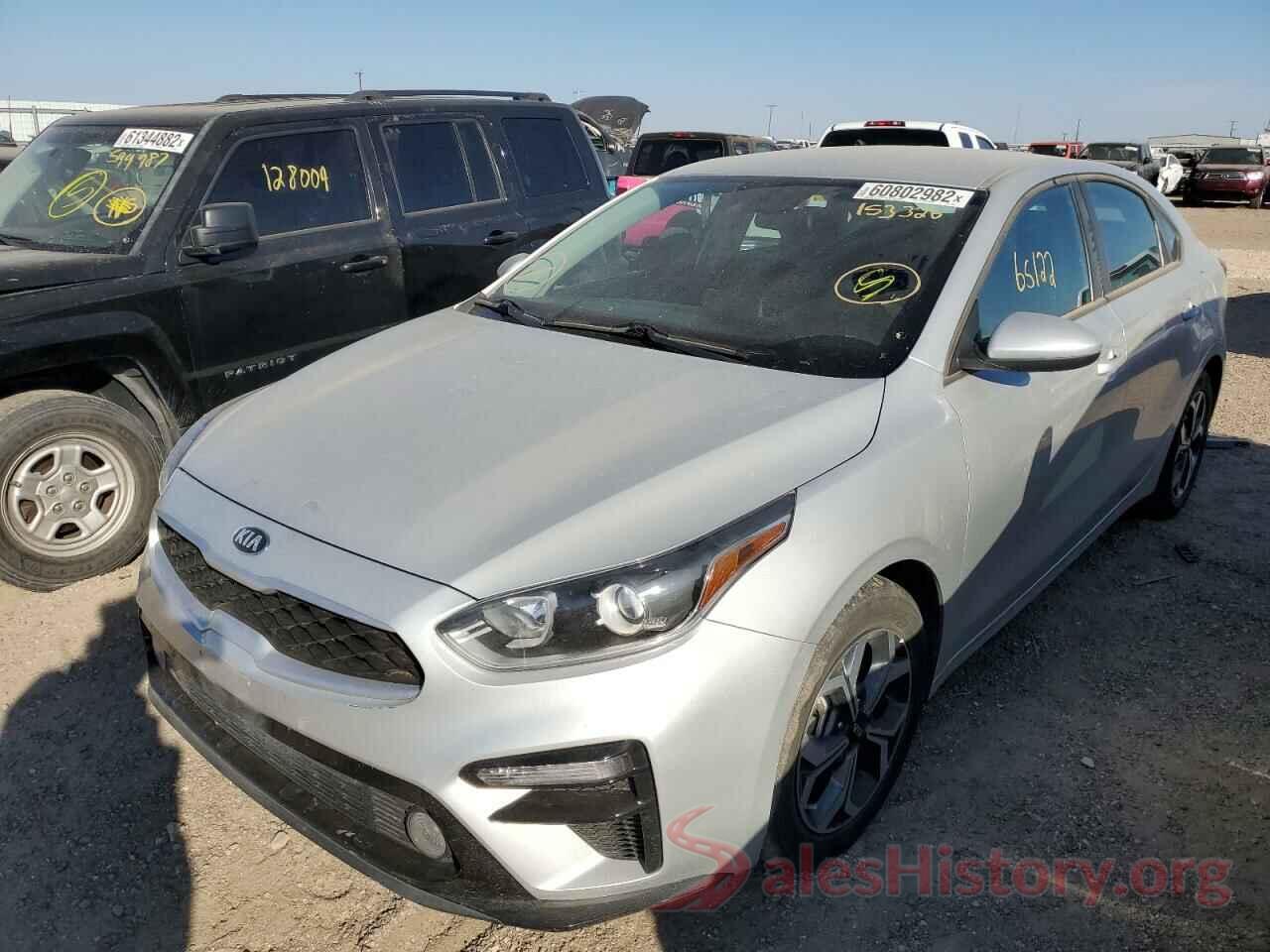 3KPF24AD2LE153326 2020 KIA FORTE