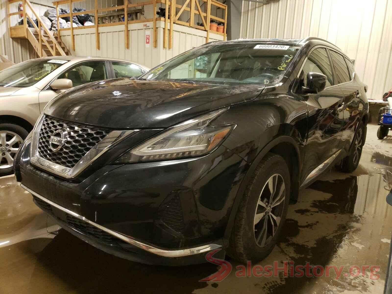 5N1AZ2MS2KN116349 2019 NISSAN MURANO