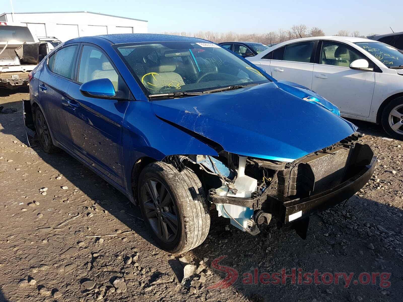 5NPD84LF1JH301219 2018 HYUNDAI ELANTRA