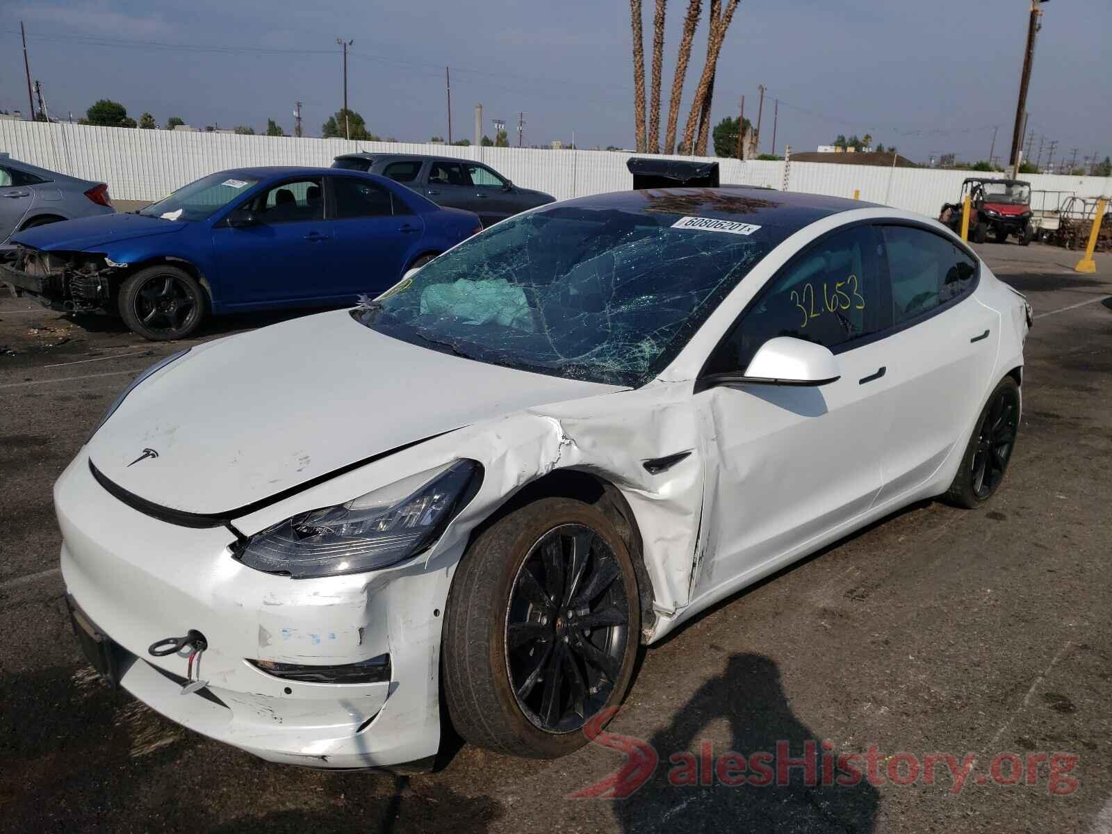 5YJ3E1EA4JF012354 2018 TESLA MODEL 3