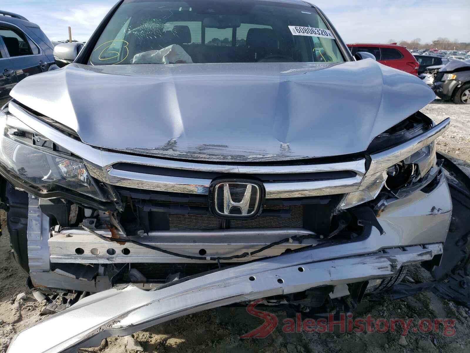 5FPYK3F75HB015018 2017 HONDA RIDGELINE