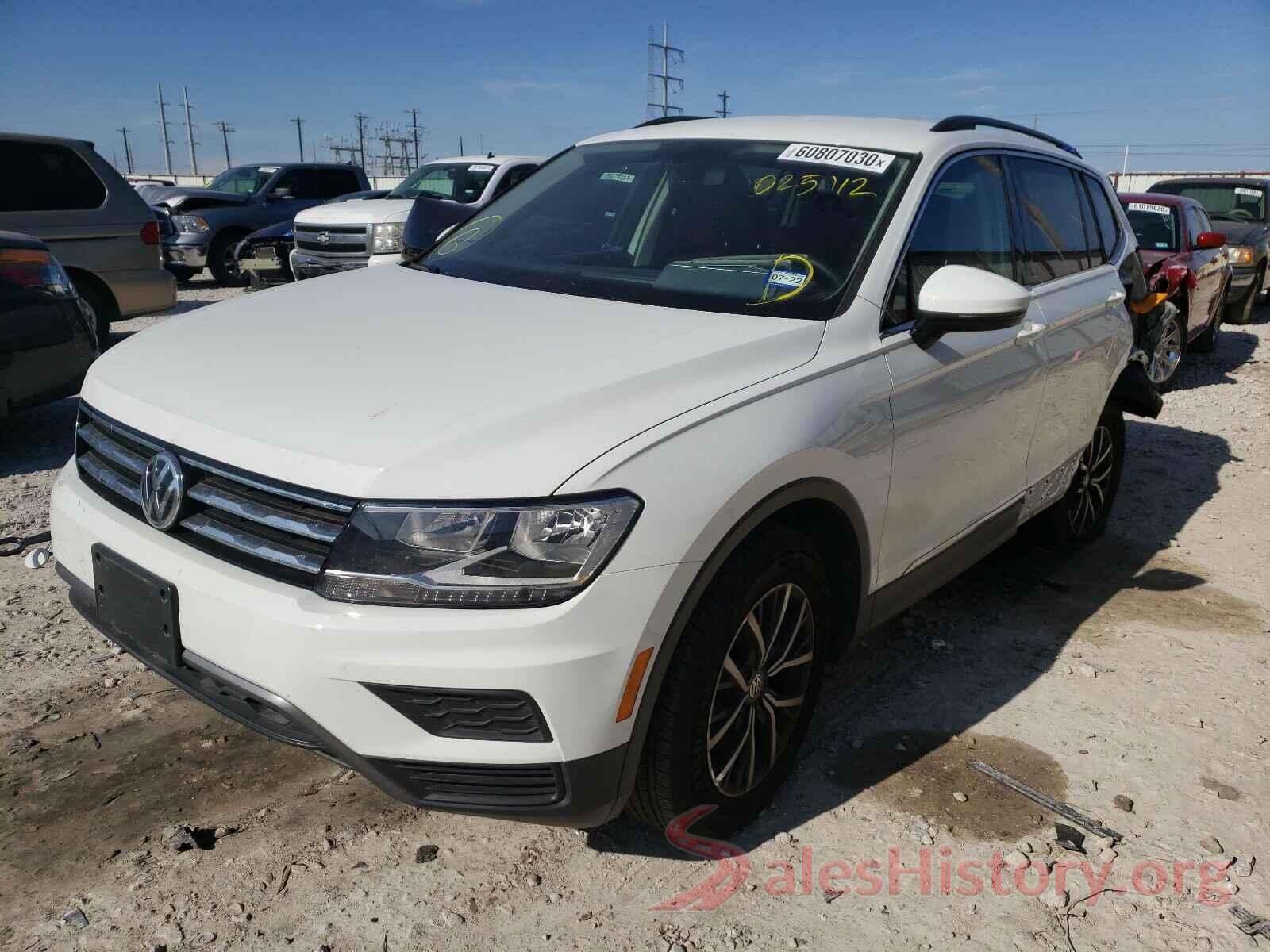 3VV3B7AX4LM025112 2020 VOLKSWAGEN TIGUAN