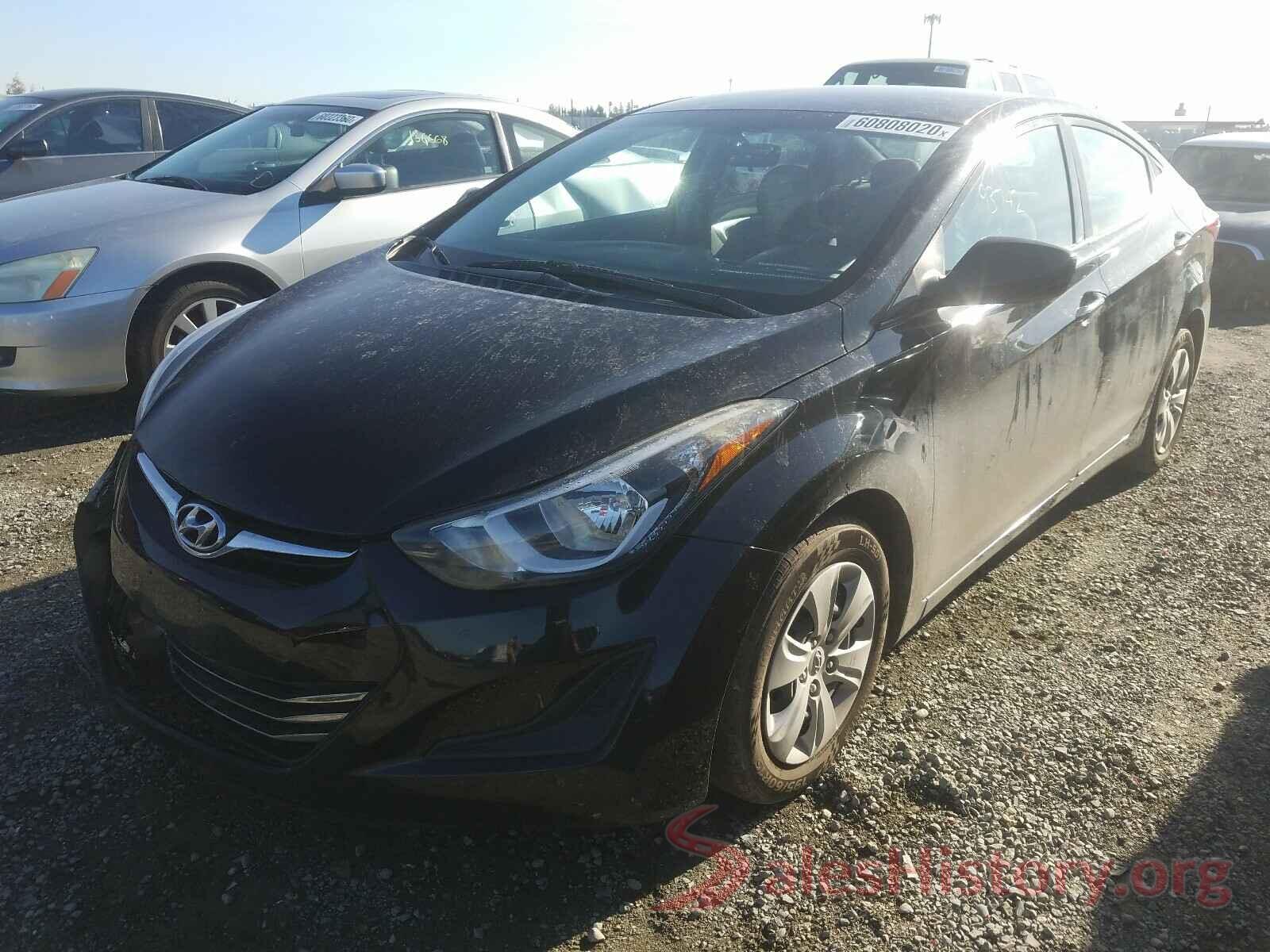 5NPDH4AE6GH701974 2016 HYUNDAI ELANTRA