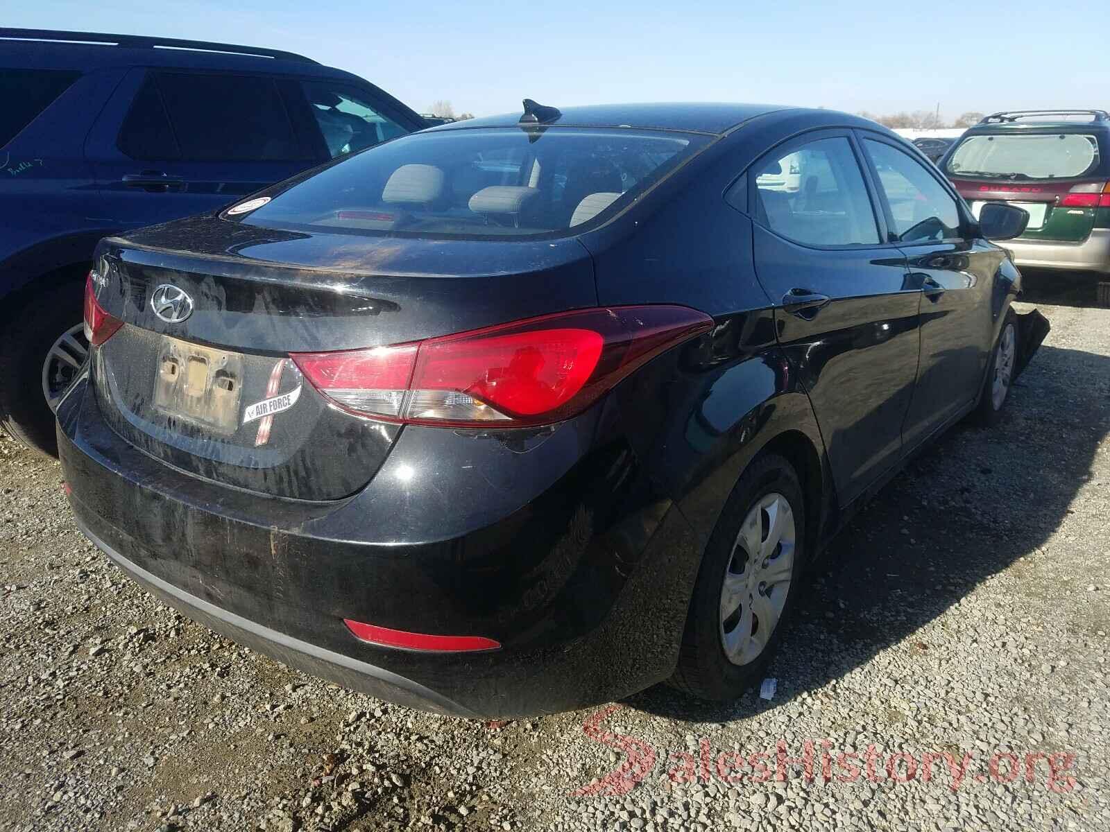 5NPDH4AE6GH701974 2016 HYUNDAI ELANTRA