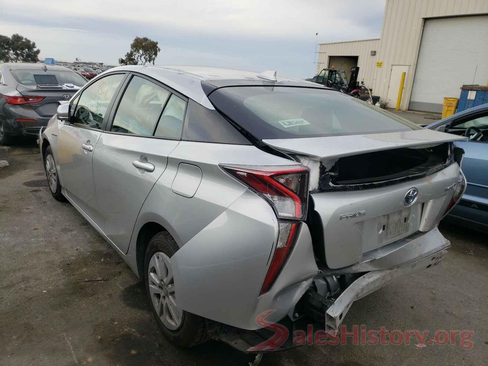 JTDKBRFU3J3596707 2018 TOYOTA PRIUS