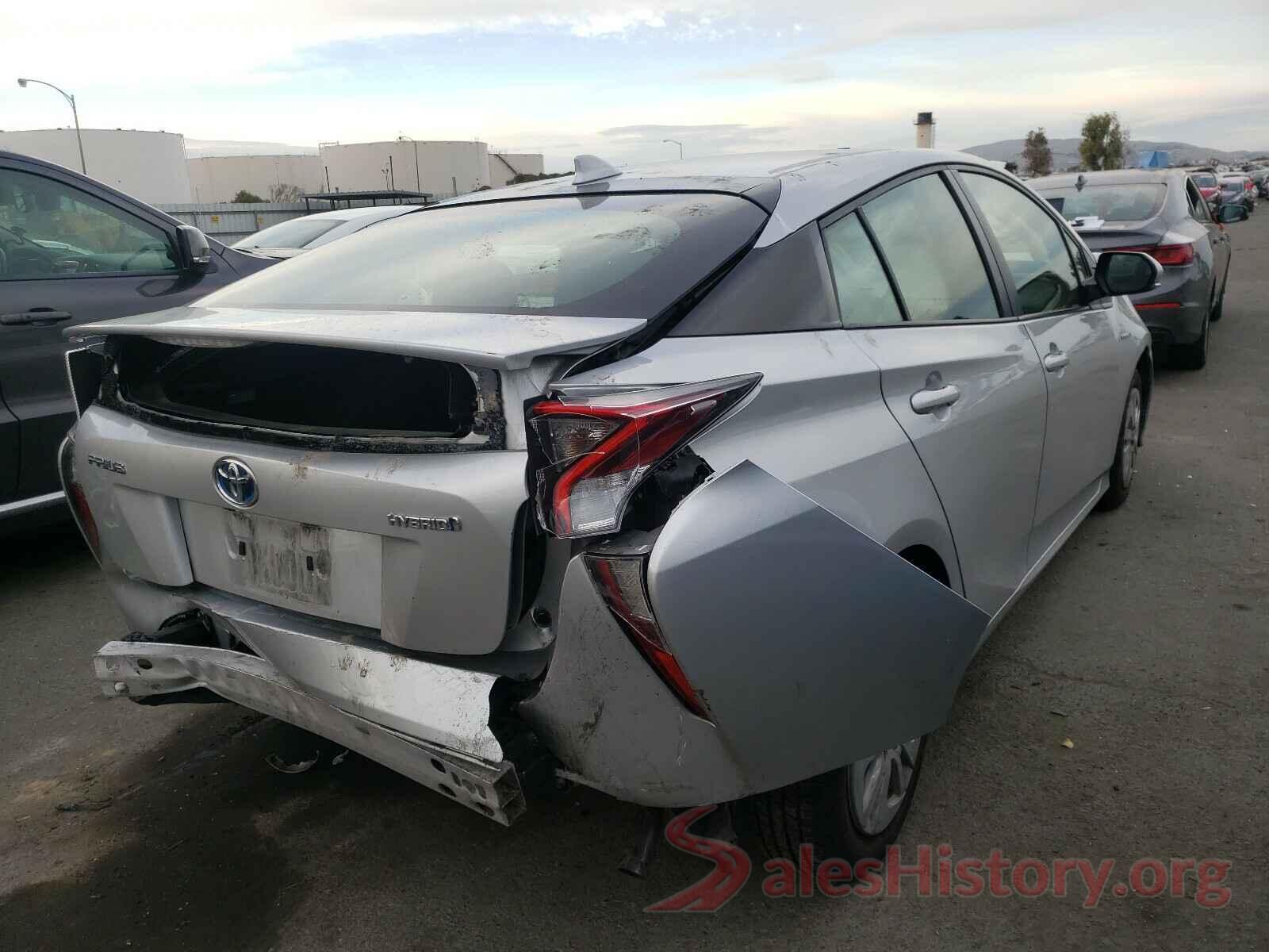 JTDKBRFU3J3596707 2018 TOYOTA PRIUS