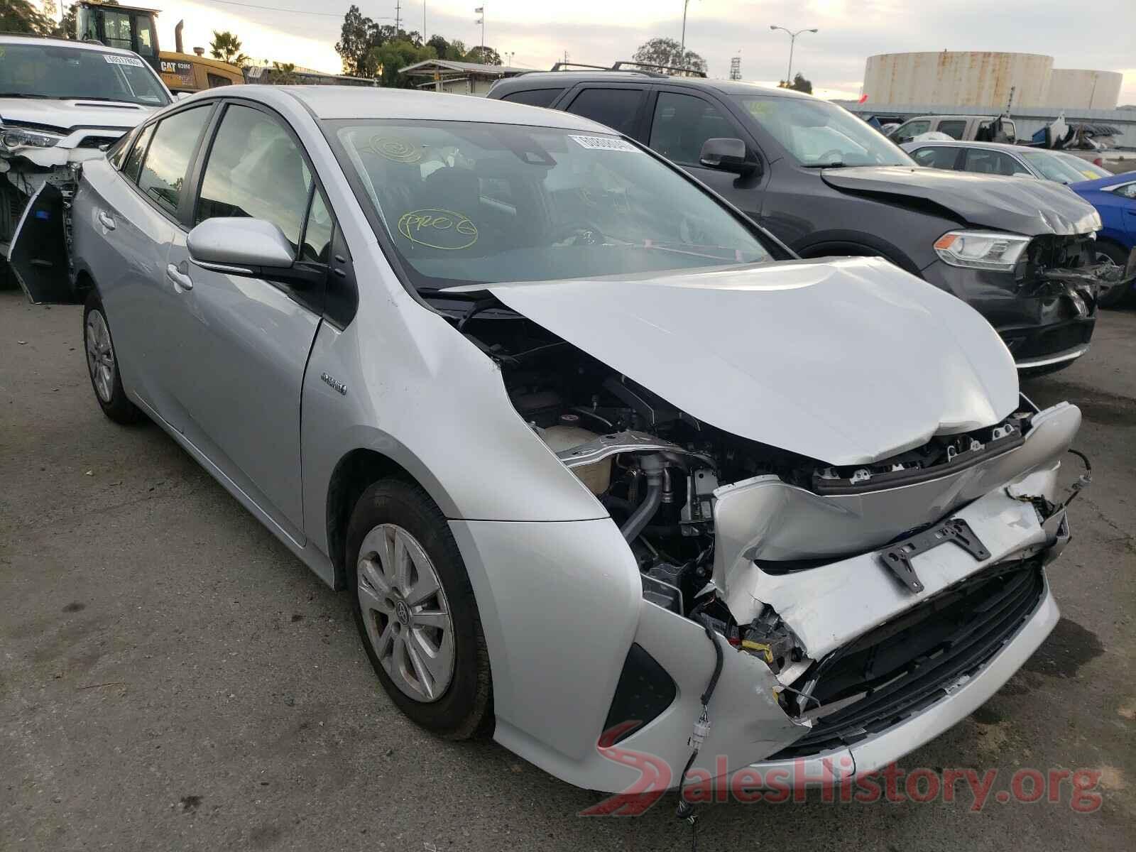 JTDKBRFU3J3596707 2018 TOYOTA PRIUS