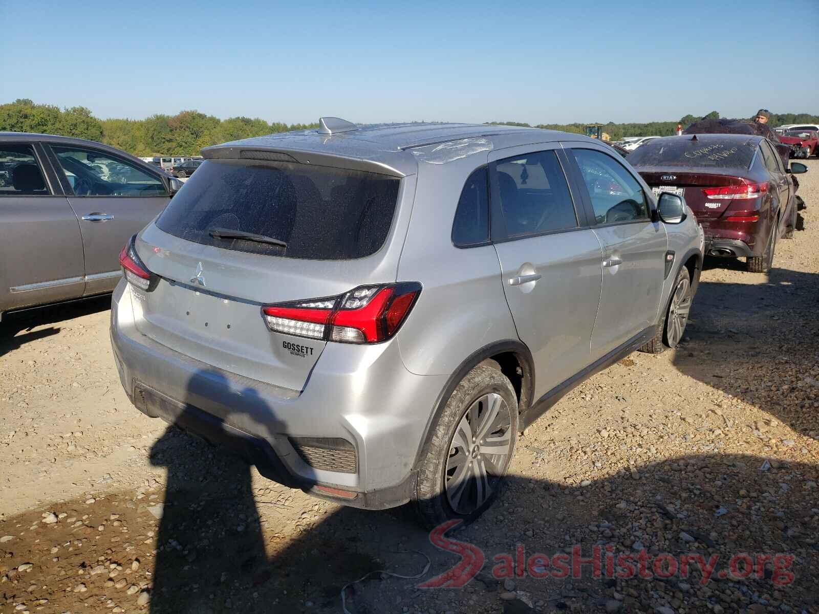 JA4AP3AU7LU029957 2020 MITSUBISHI OUTLANDER