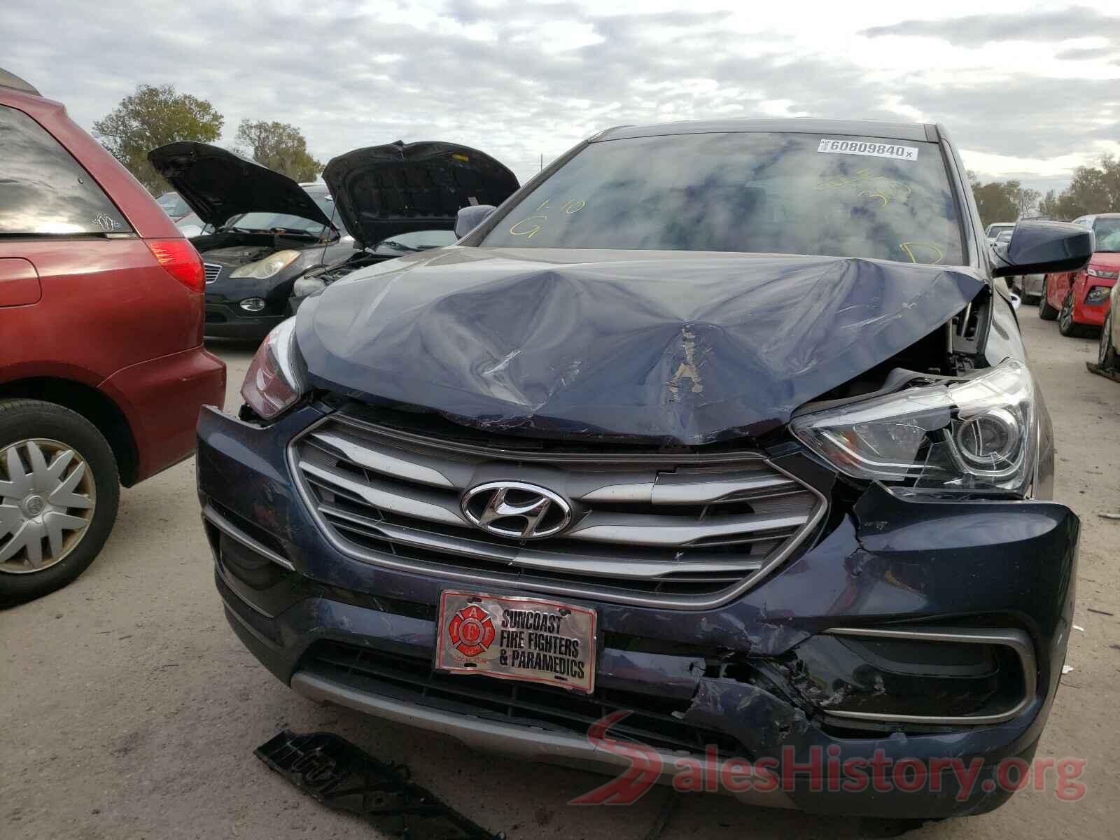 5NMZT3LB0HH036201 2017 HYUNDAI SANTA FE