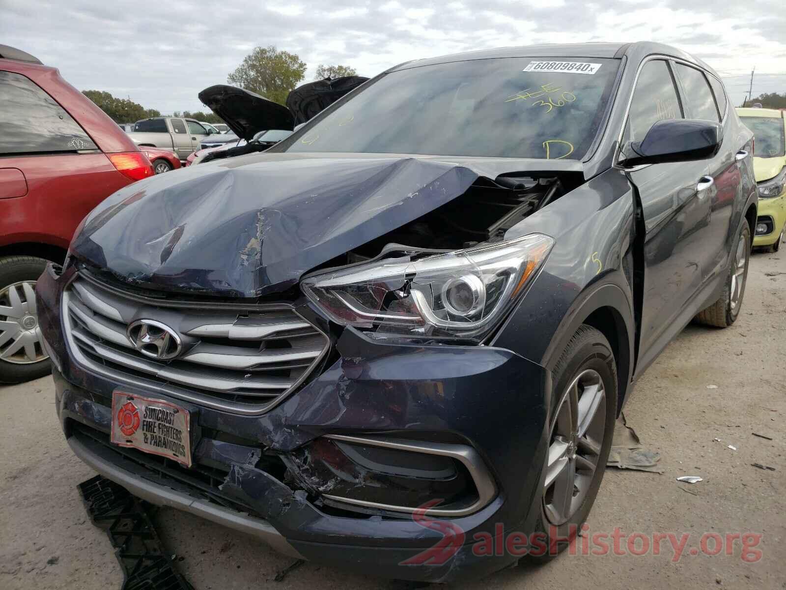 5NMZT3LB0HH036201 2017 HYUNDAI SANTA FE