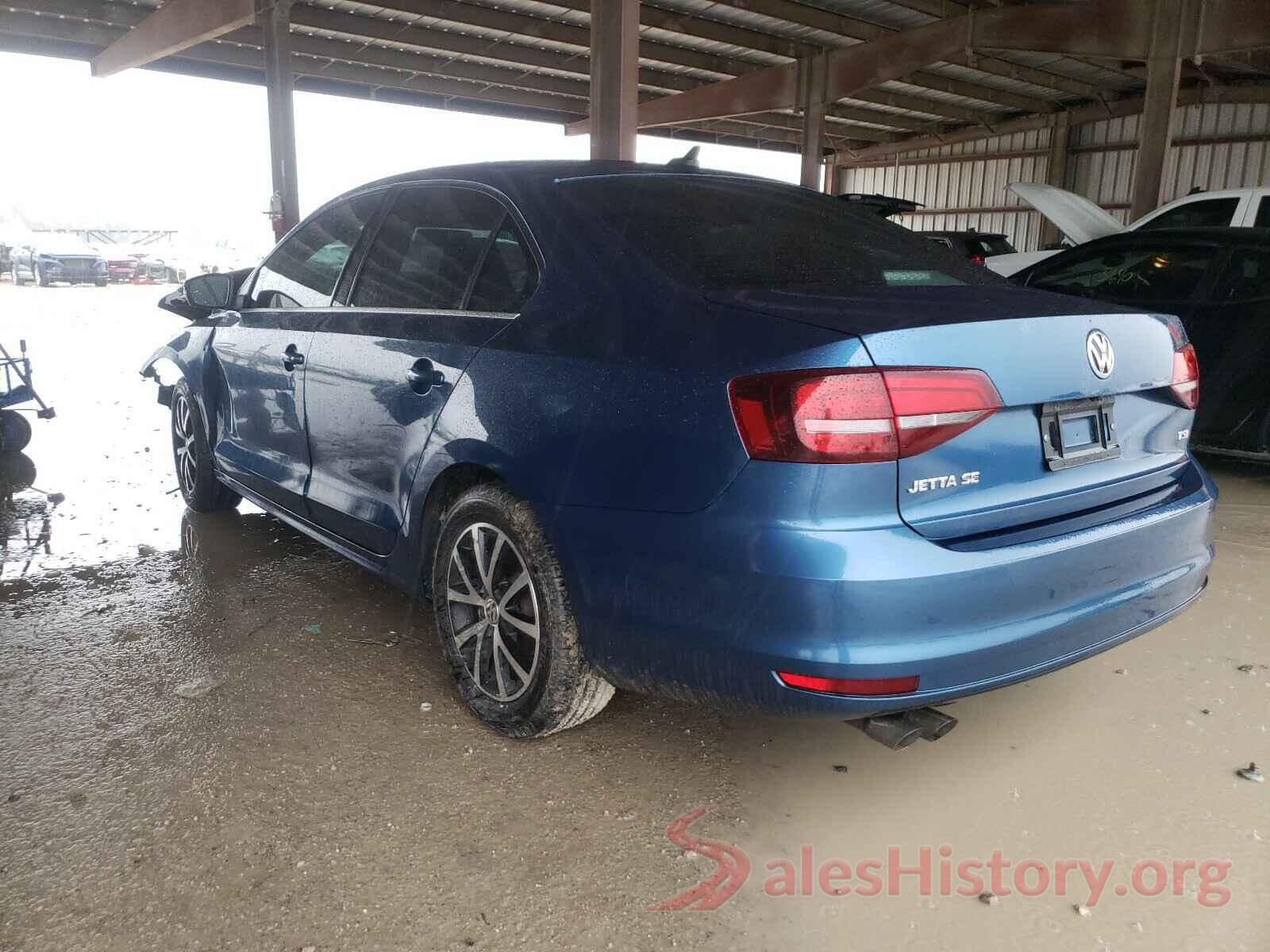 3VWDB7AJ8HM357587 2017 VOLKSWAGEN JETTA