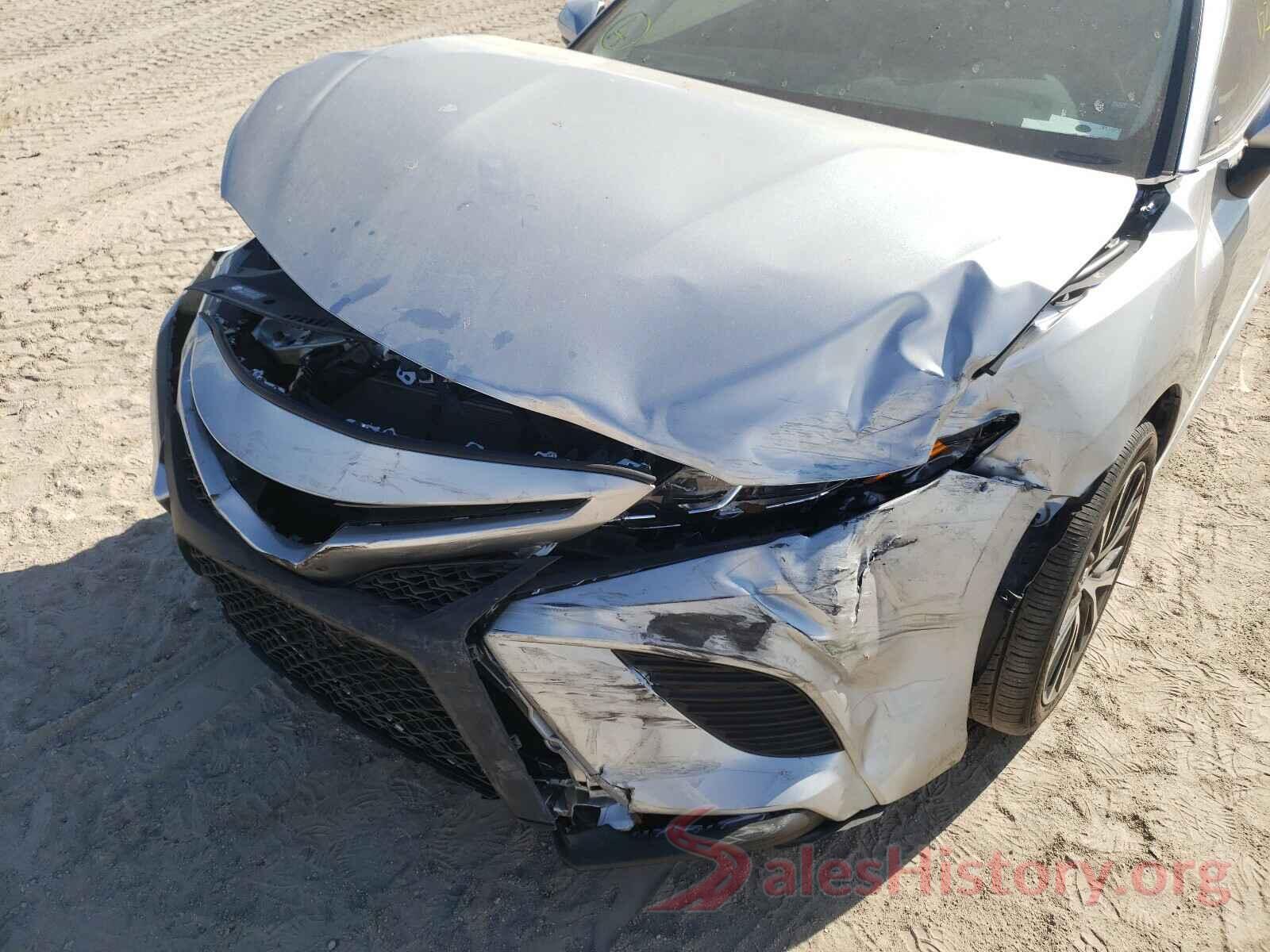 4T1B11HK1KU735529 2019 TOYOTA CAMRY