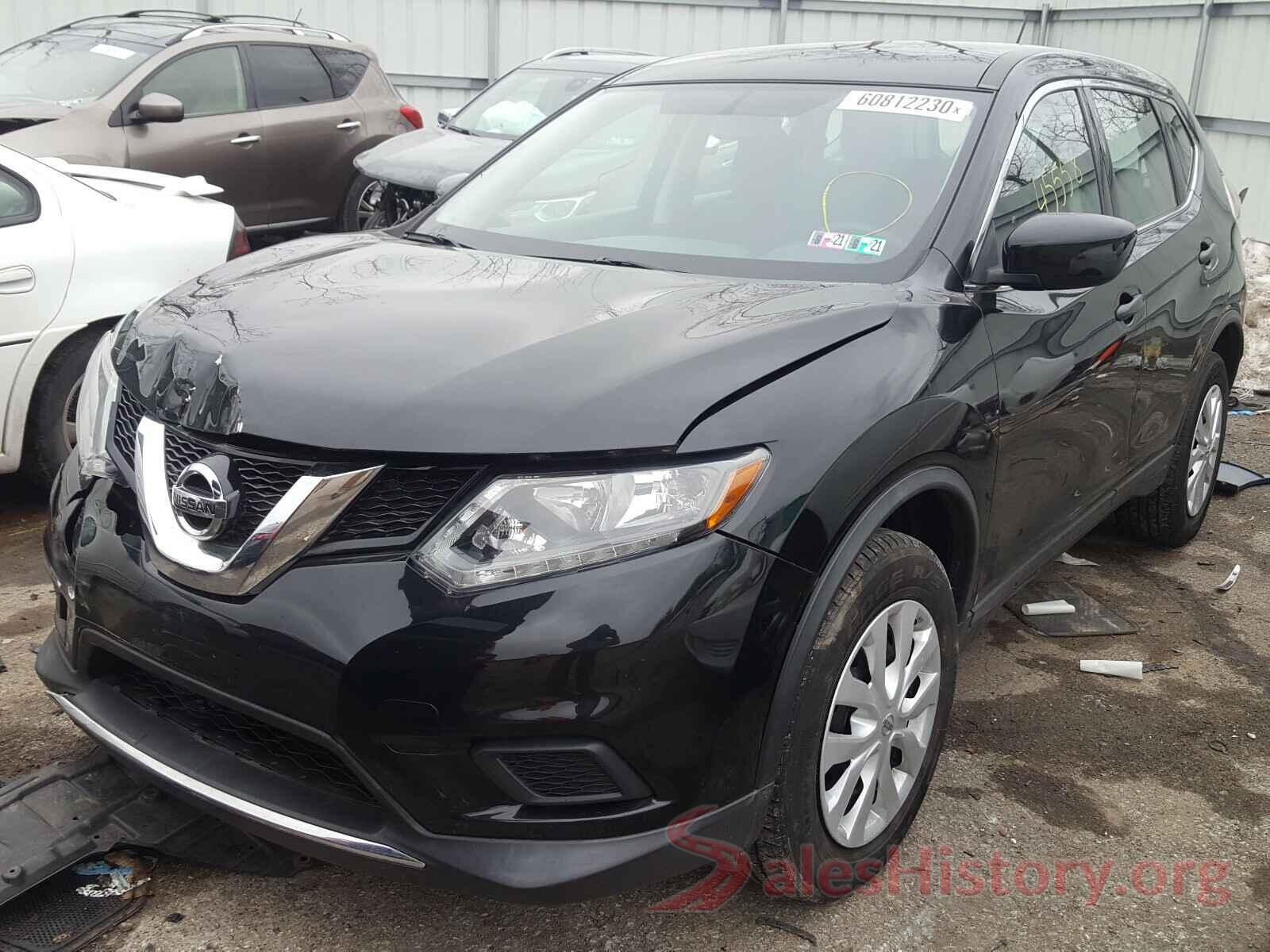 KNMAT2MV0GP677743 2016 NISSAN ROGUE