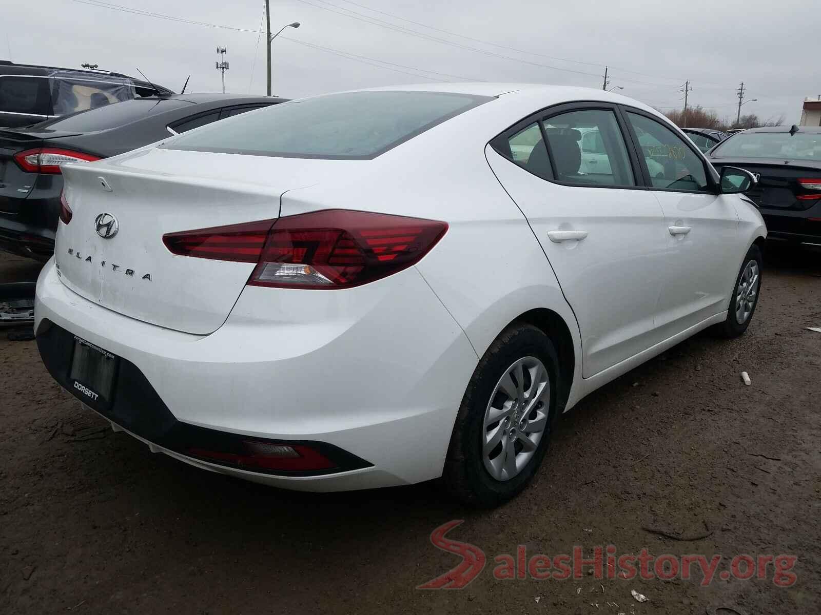 5NPD74LF7KH436774 2019 HYUNDAI ELANTRA