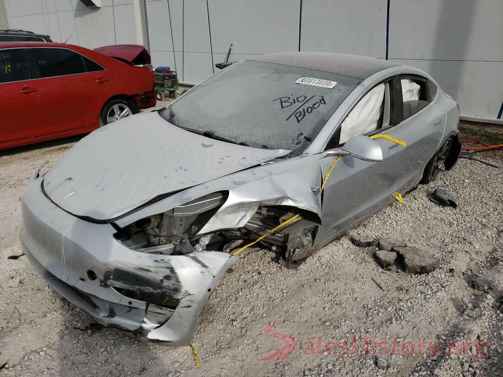 5YJ3E1EA7JF012896 2018 TESLA MODEL 3