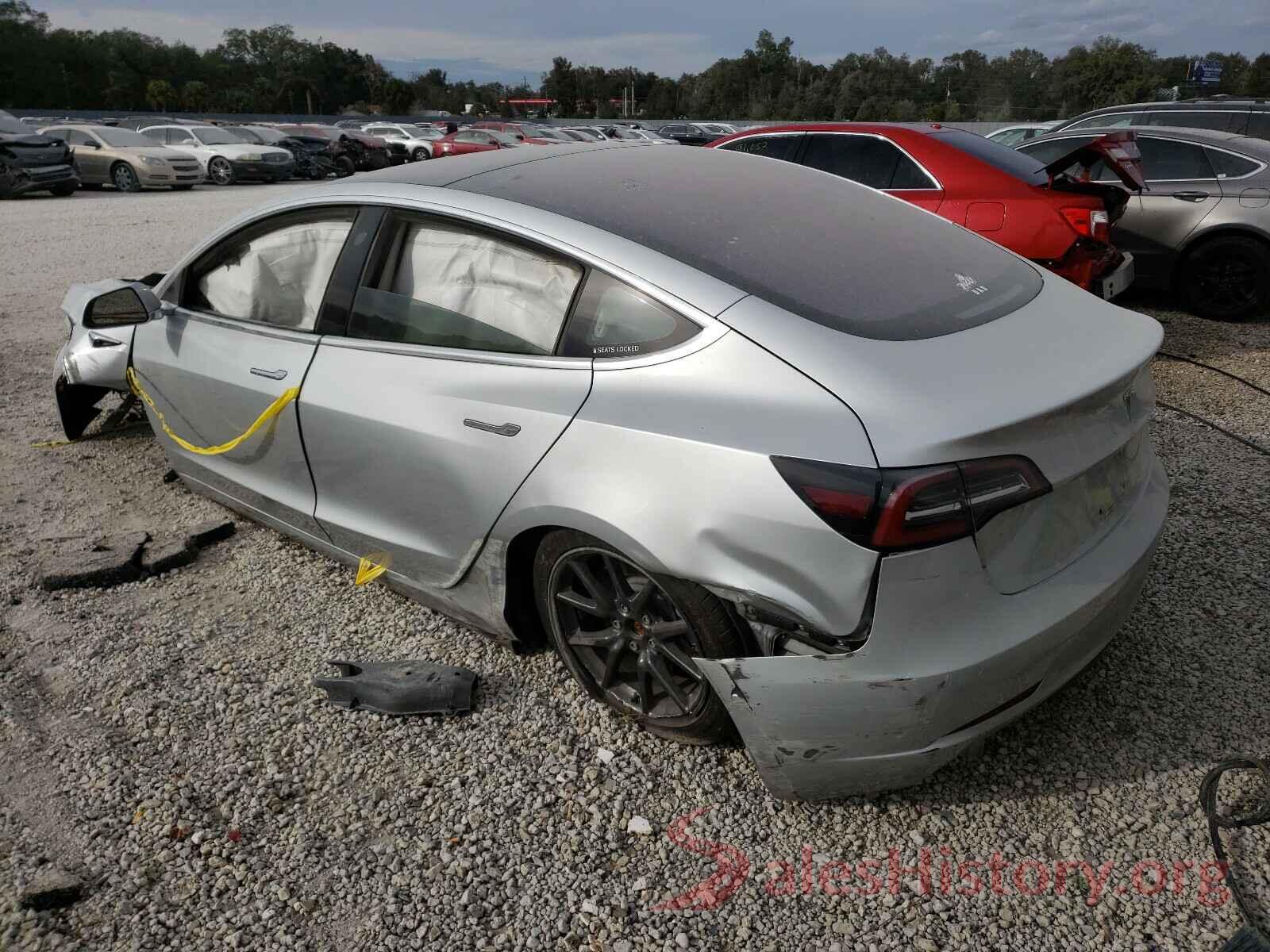 5YJ3E1EA7JF012896 2018 TESLA MODEL 3