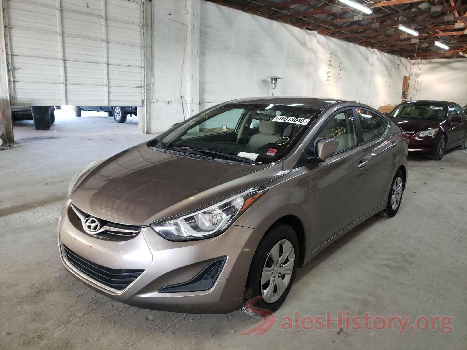 5NPDH4AEXGH774006 2016 HYUNDAI ELANTRA