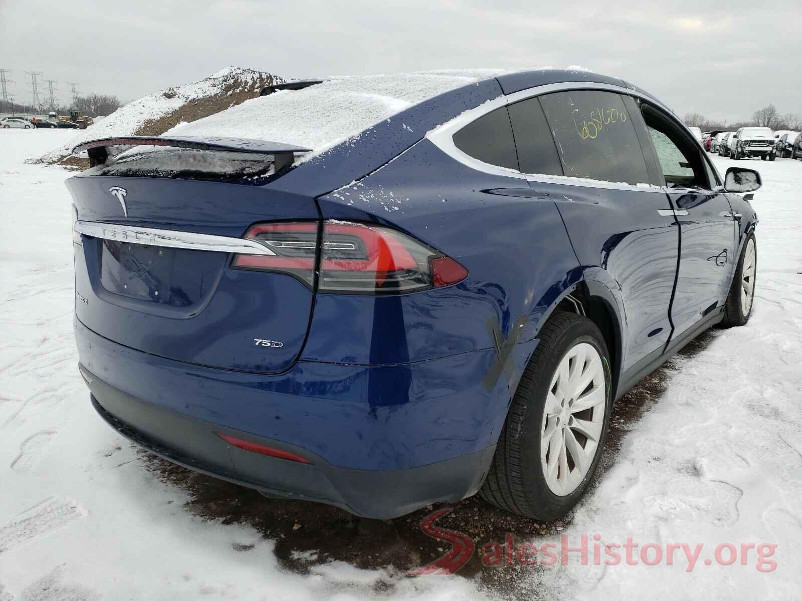 5YJXCBE21HF077016 2017 TESLA MODEL X