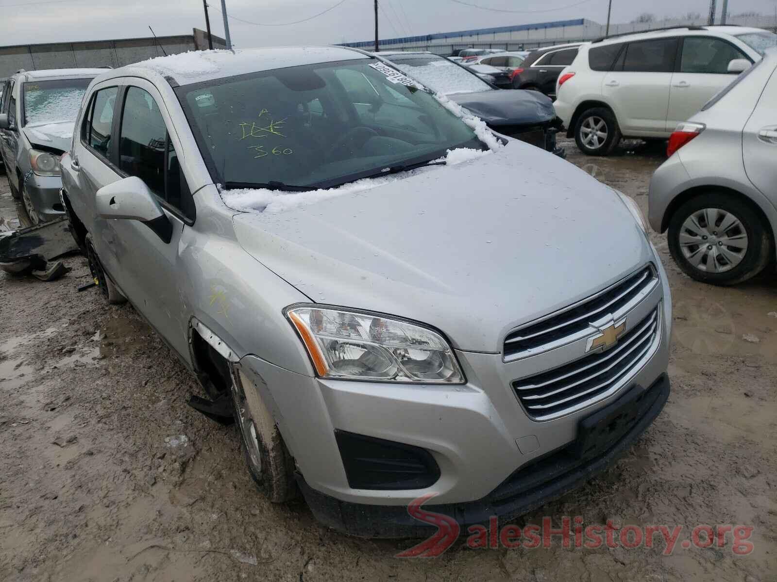 3GNCJNSB4GL231669 2016 CHEVROLET TRAX