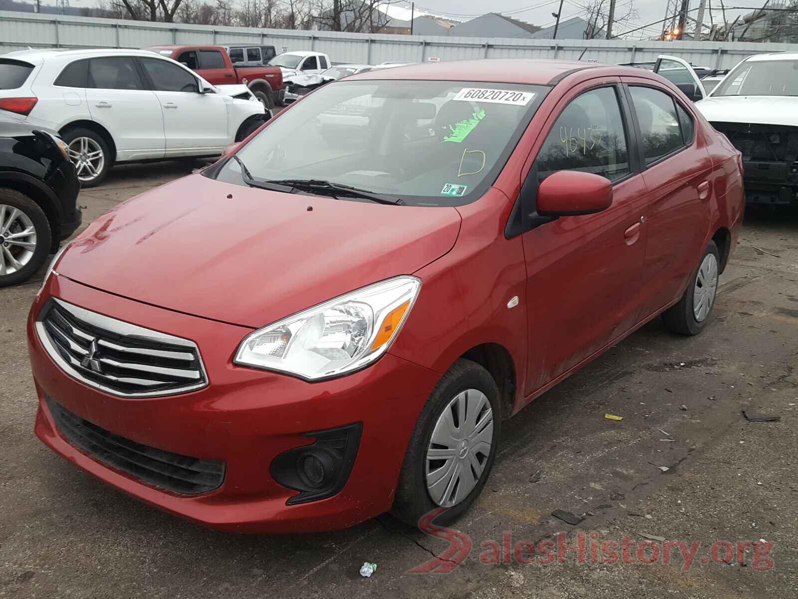 ML32F3FJ1JHF05465 2018 MITSUBISHI MIRAGE