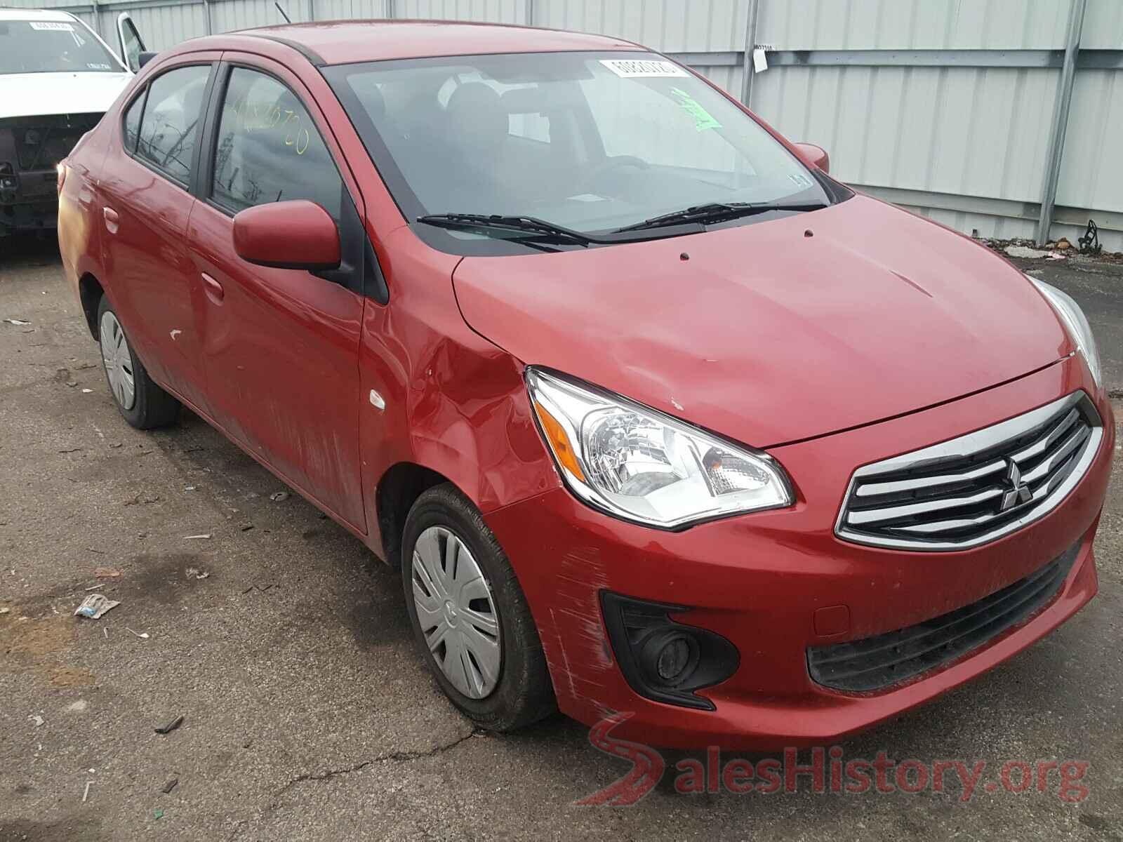 ML32F3FJ1JHF05465 2018 MITSUBISHI MIRAGE