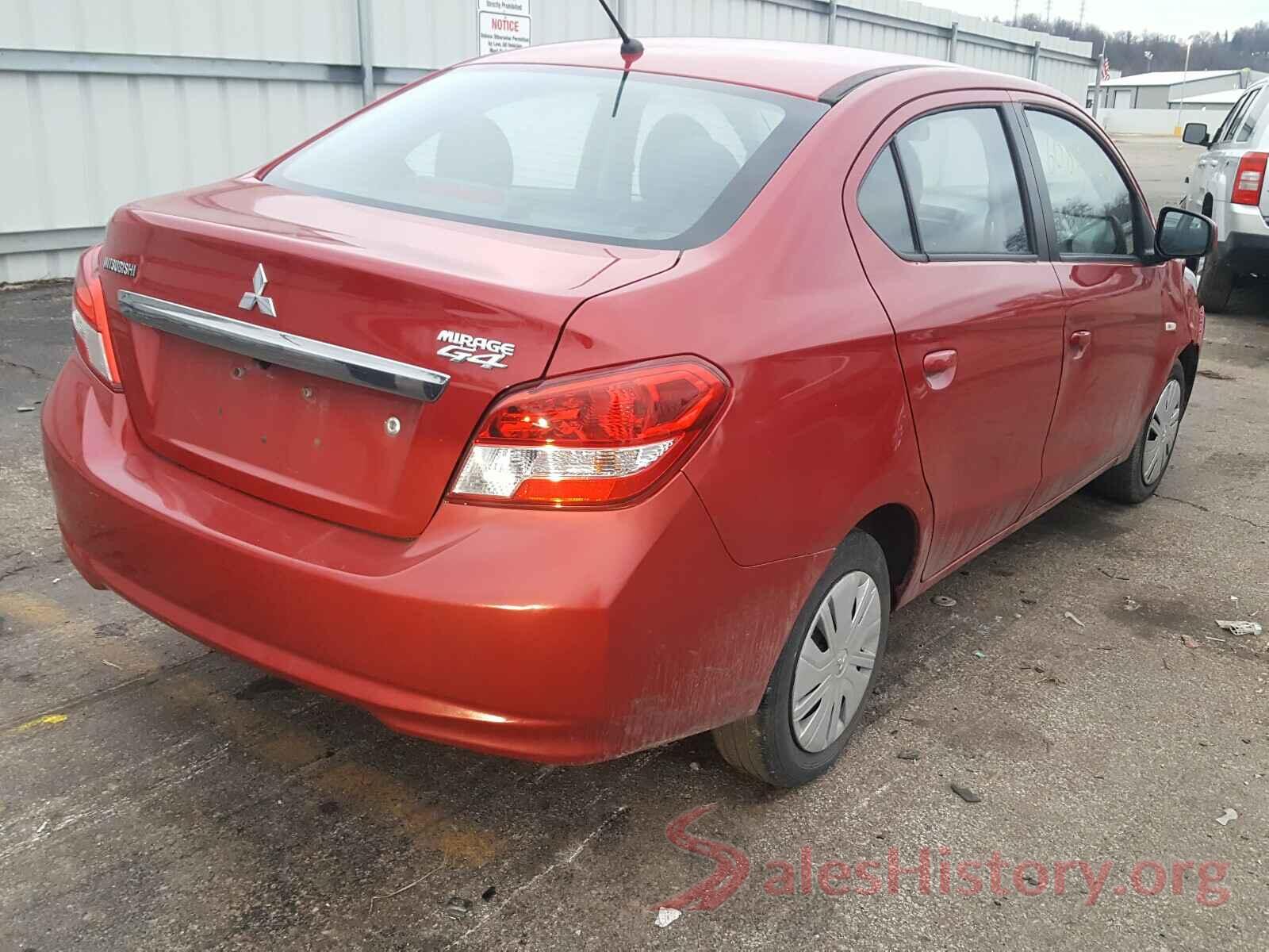 ML32F3FJ1JHF05465 2018 MITSUBISHI MIRAGE