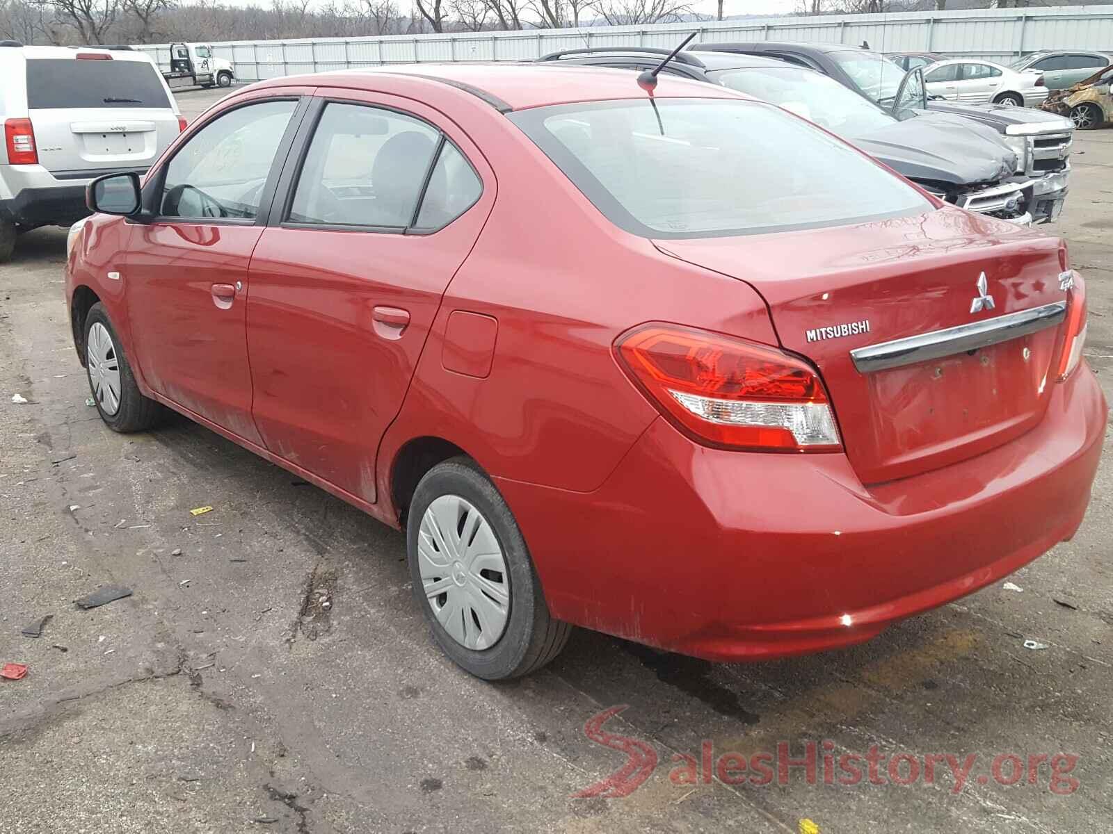 ML32F3FJ1JHF05465 2018 MITSUBISHI MIRAGE